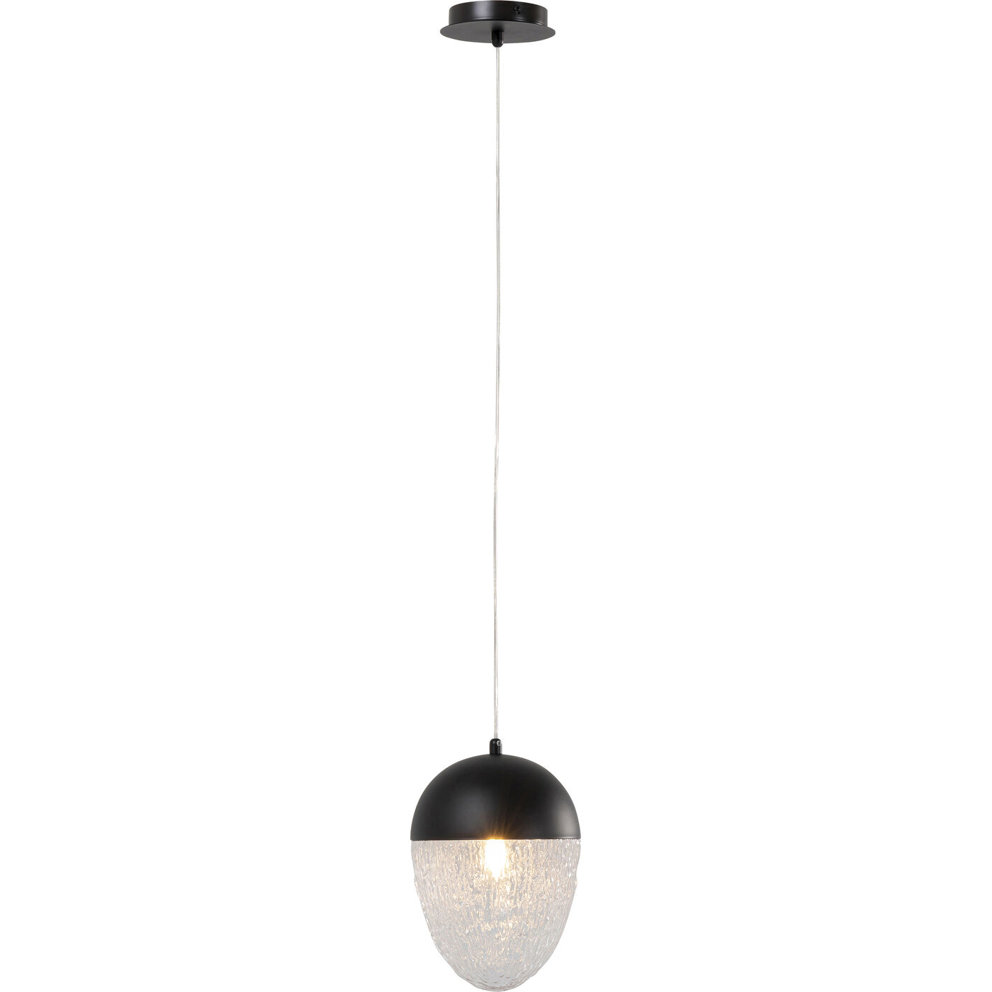 Светильник подвесной Frozen Black Matt Ø20 см