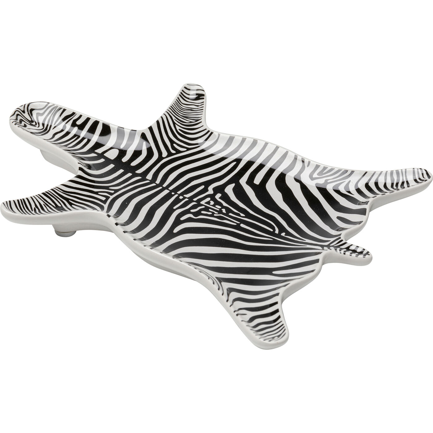 Миска декоративная Zebra 21x15 см