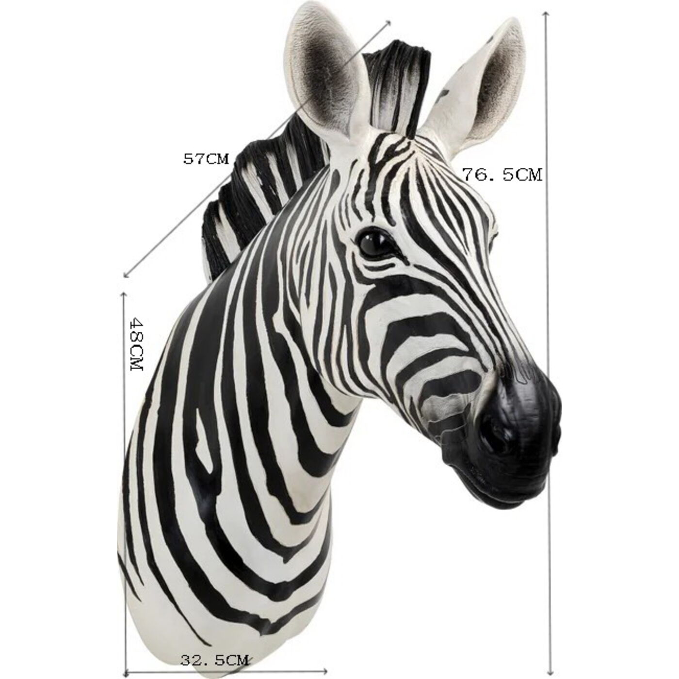 Объект настенный Zebra 33x78 см