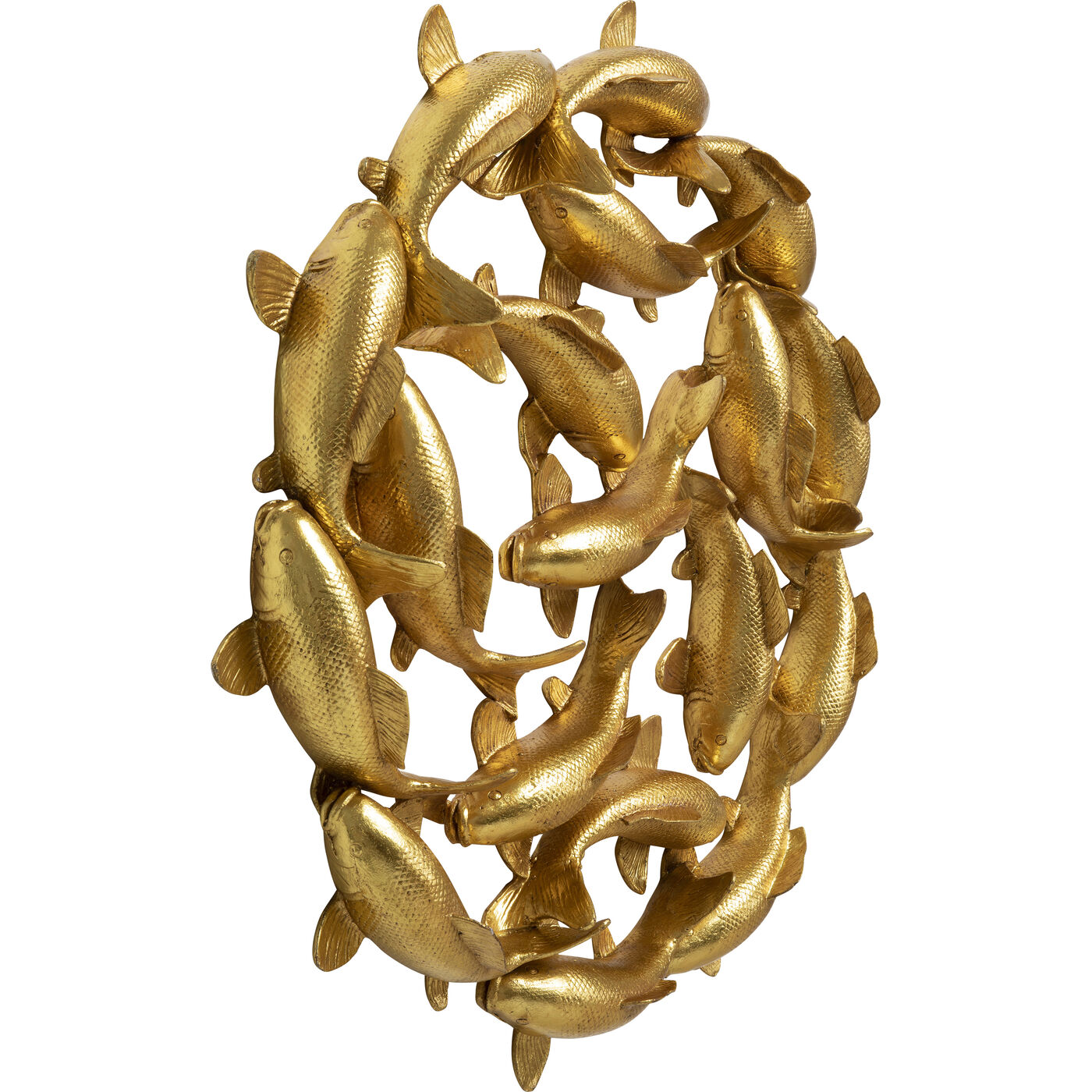 Объект настенный School of Koi Gold Ø102 см
