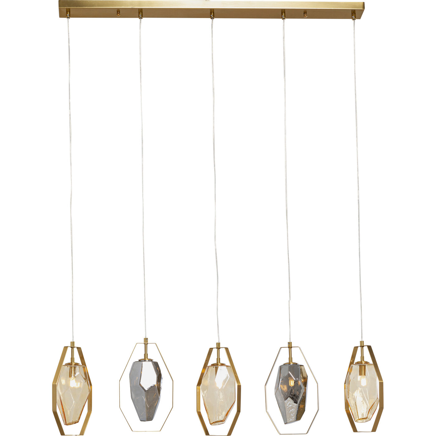 Светильник подвесной Diamond Fever Dining Brass 110 см