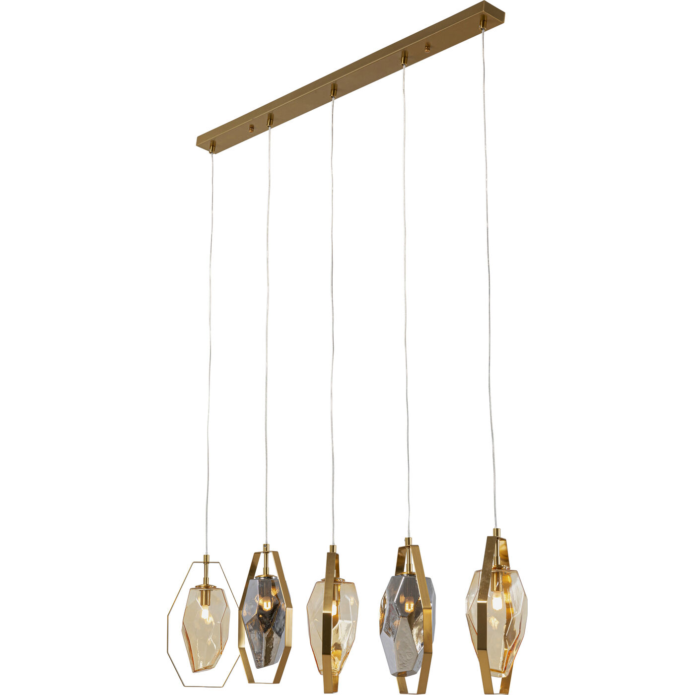 Светильник подвесной Diamond Fever Dining Brass 110 см