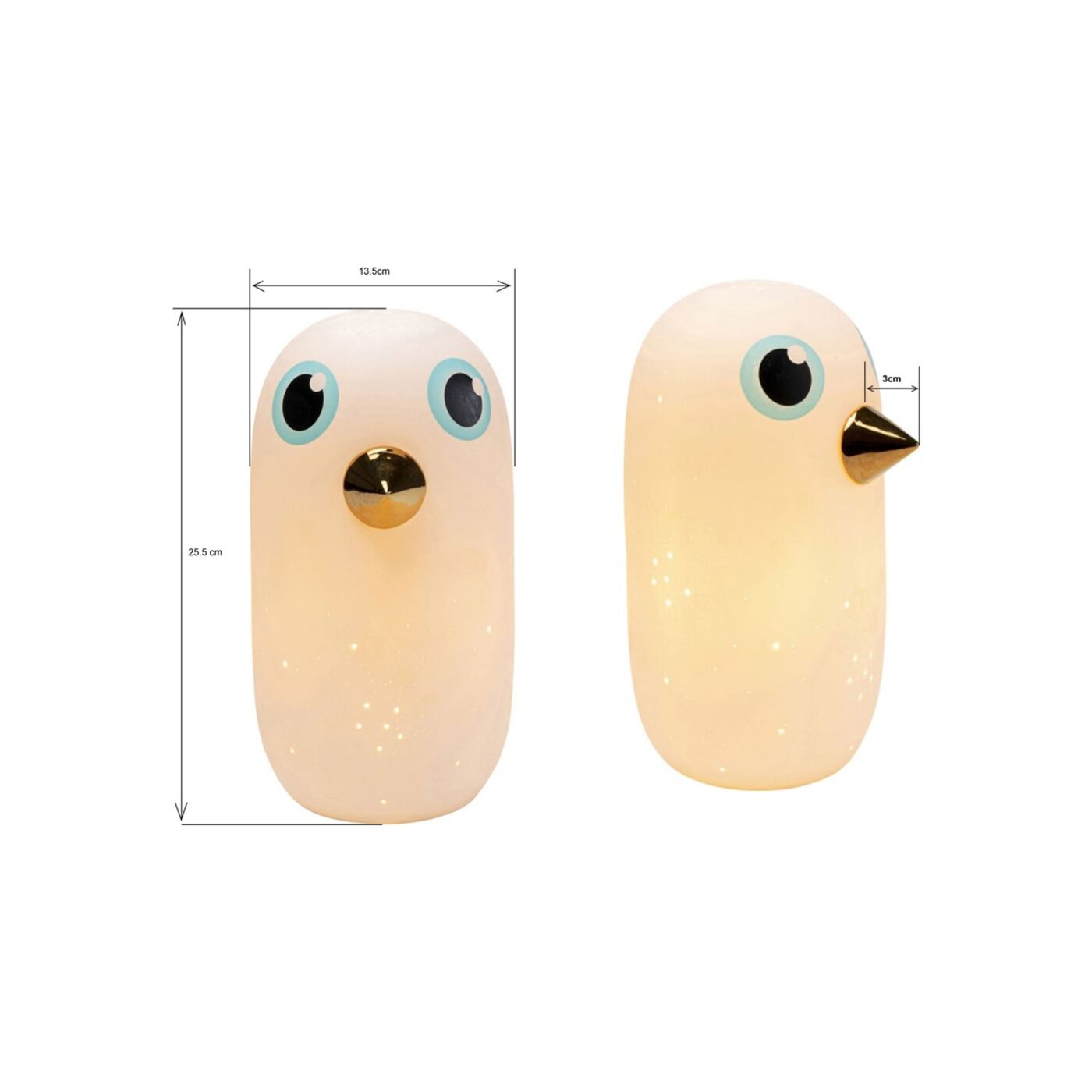 Светильник настольный Ghost Bird 26 см