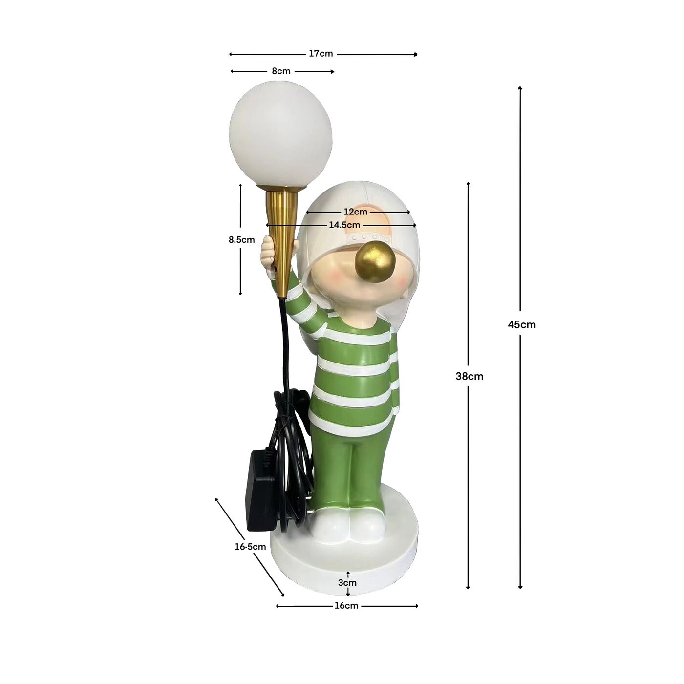 Светильник настольный Bubble Boy 50 см