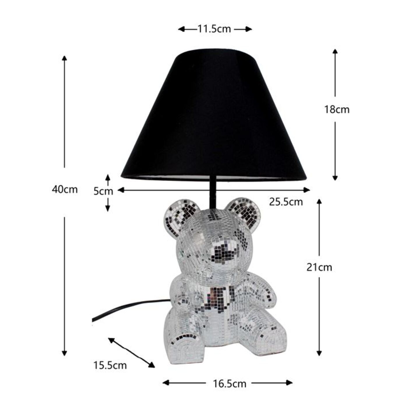 Светильник настольный Bear Disco 40 см