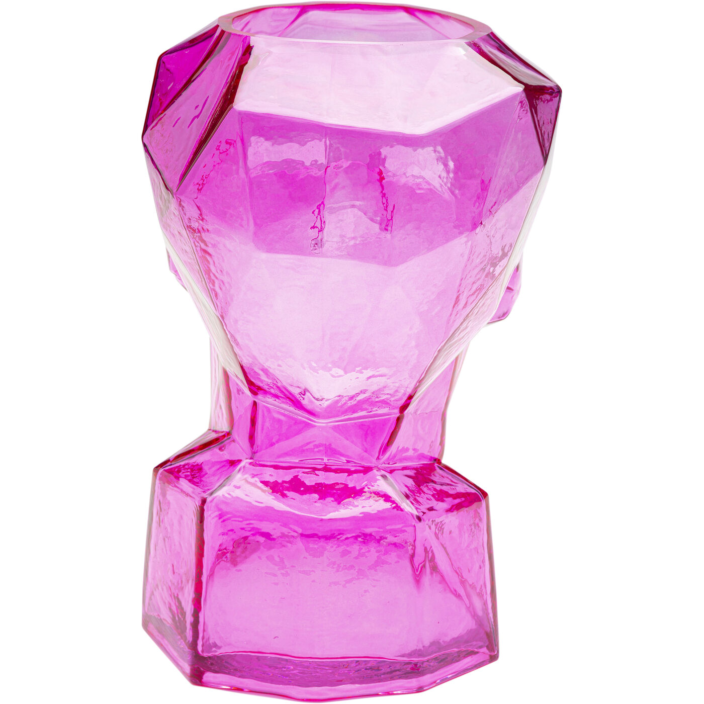 Ваза Prisma Face Pink 30 см