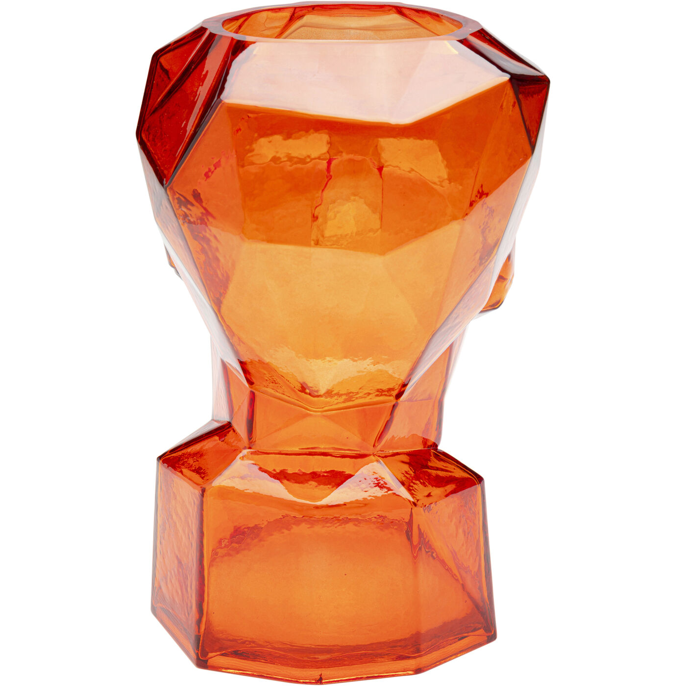 Ваза Prisma Face Orange 30 см