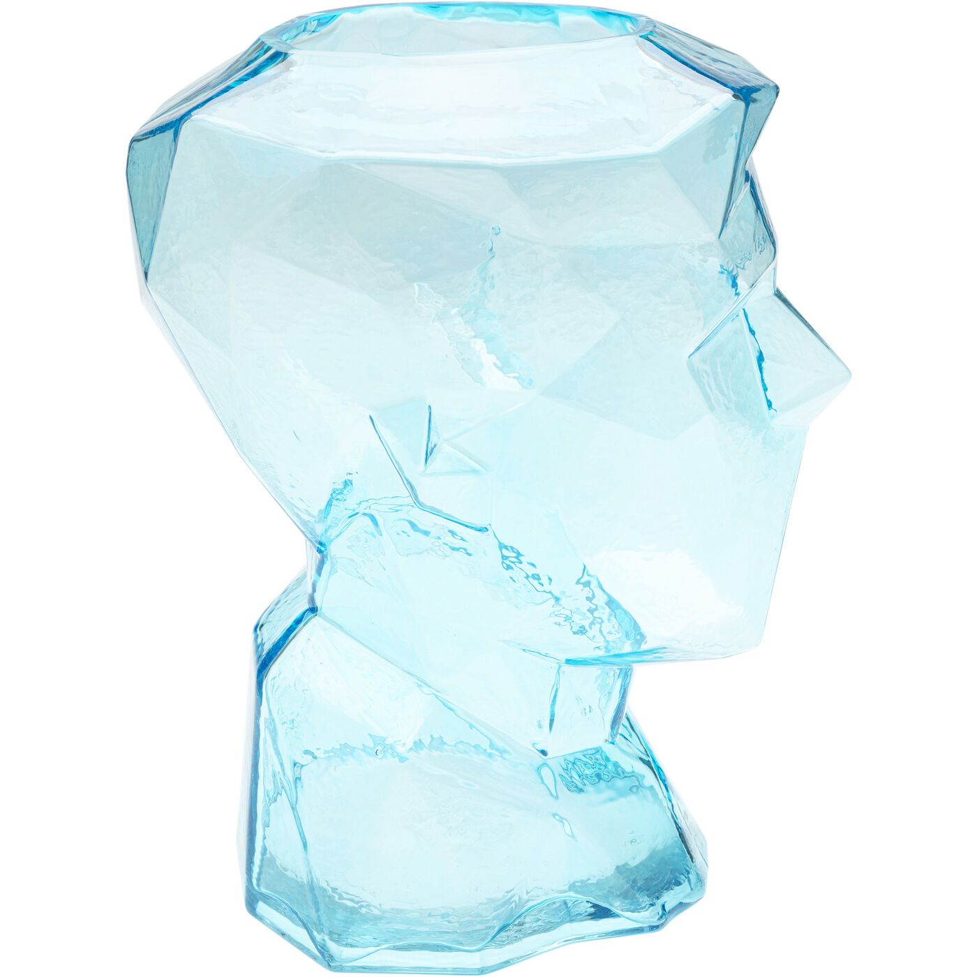 Ваза Prisma Face Light Blue 30 см