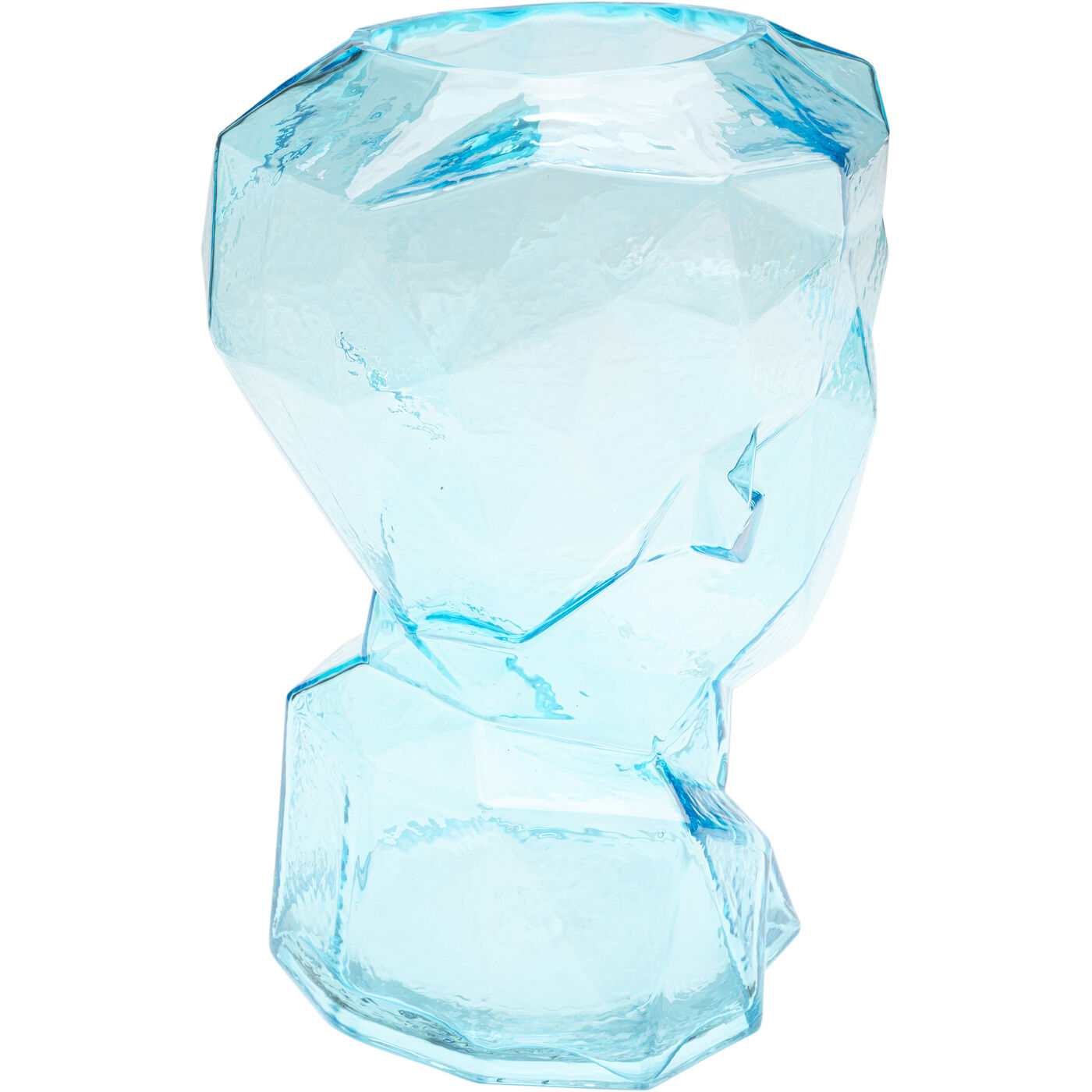 Ваза Prisma Face Light Blue 30 см