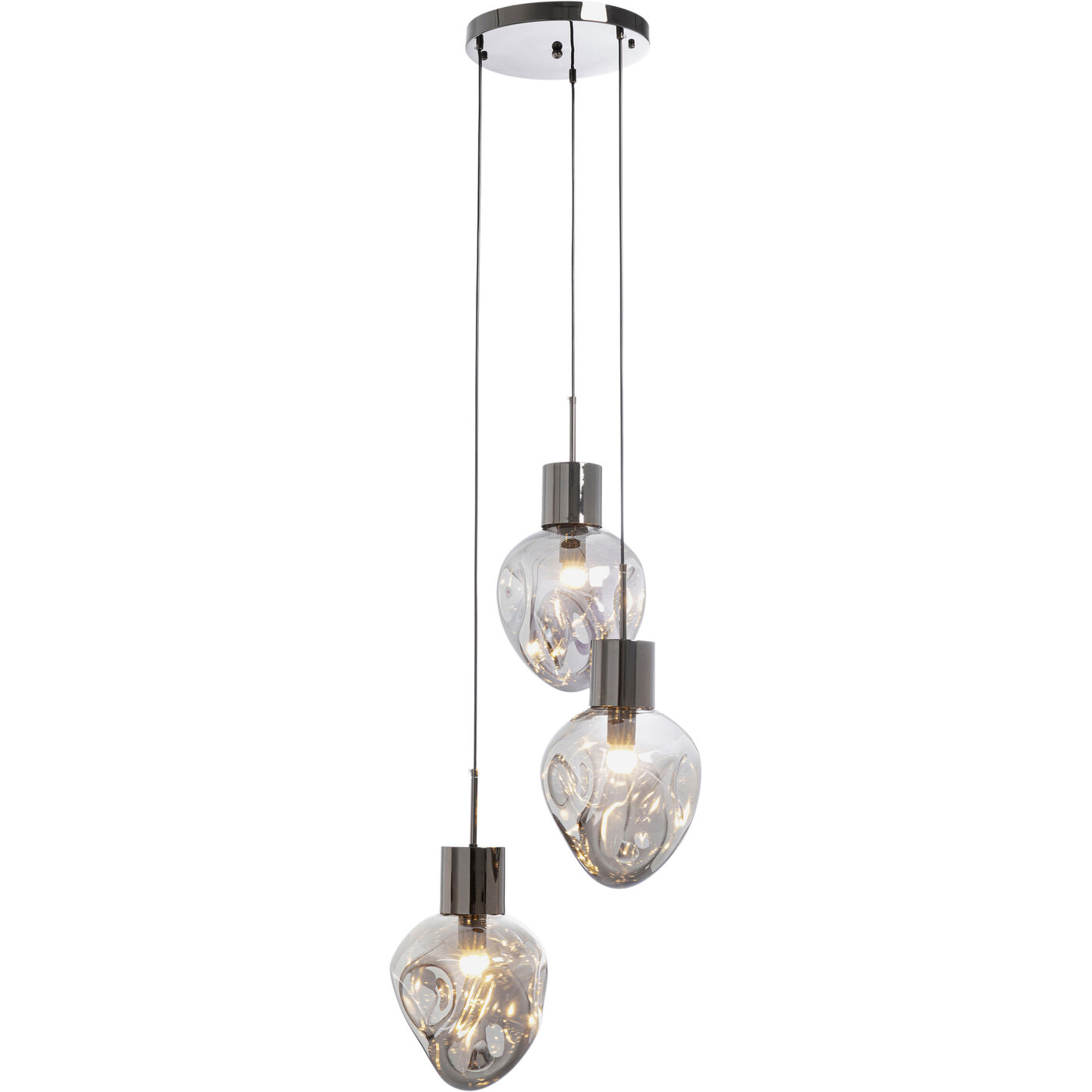 Светильник подвесной Supernova Smoky Tre Ø45 см