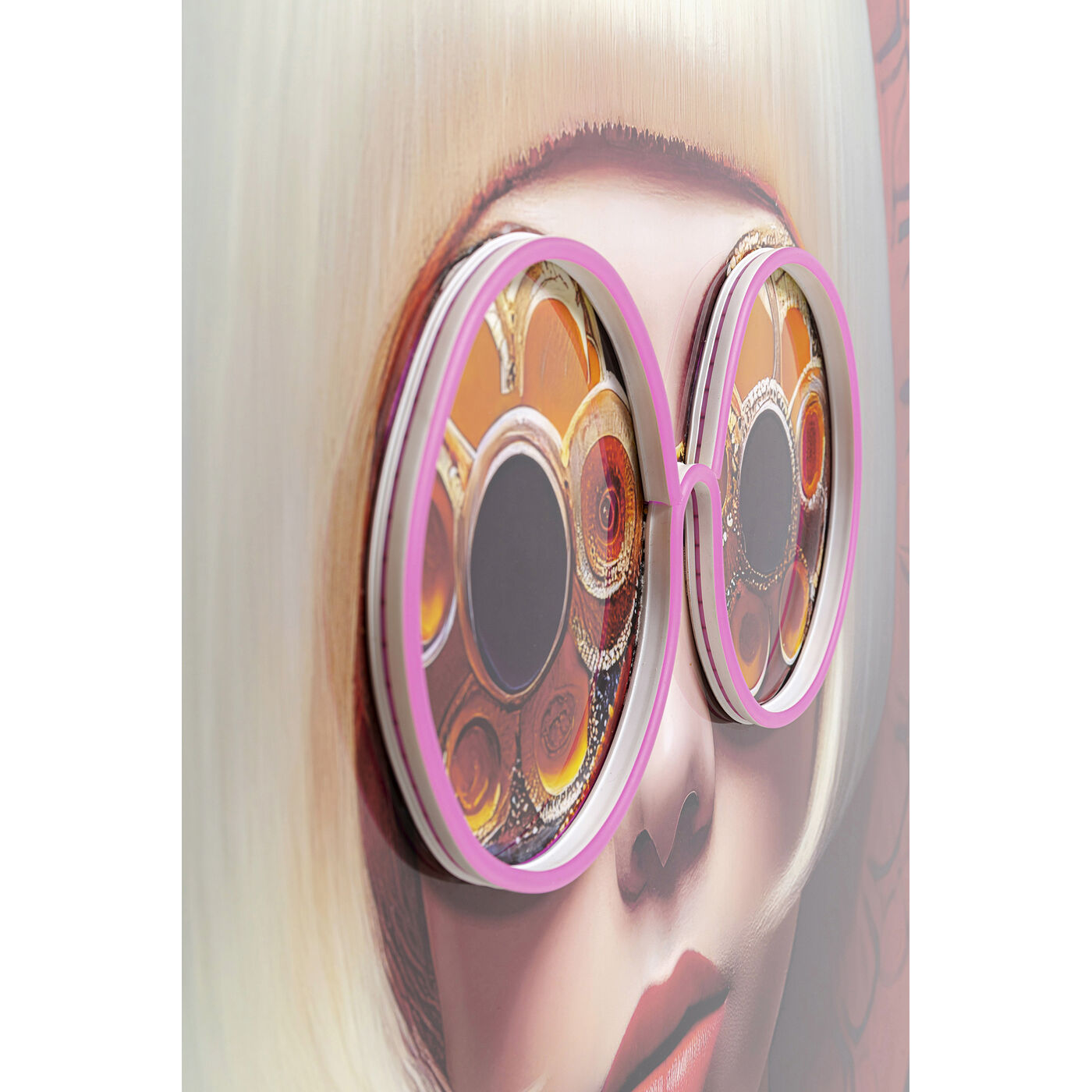 Картина Fancy Blonde Lady LED 120x80cm