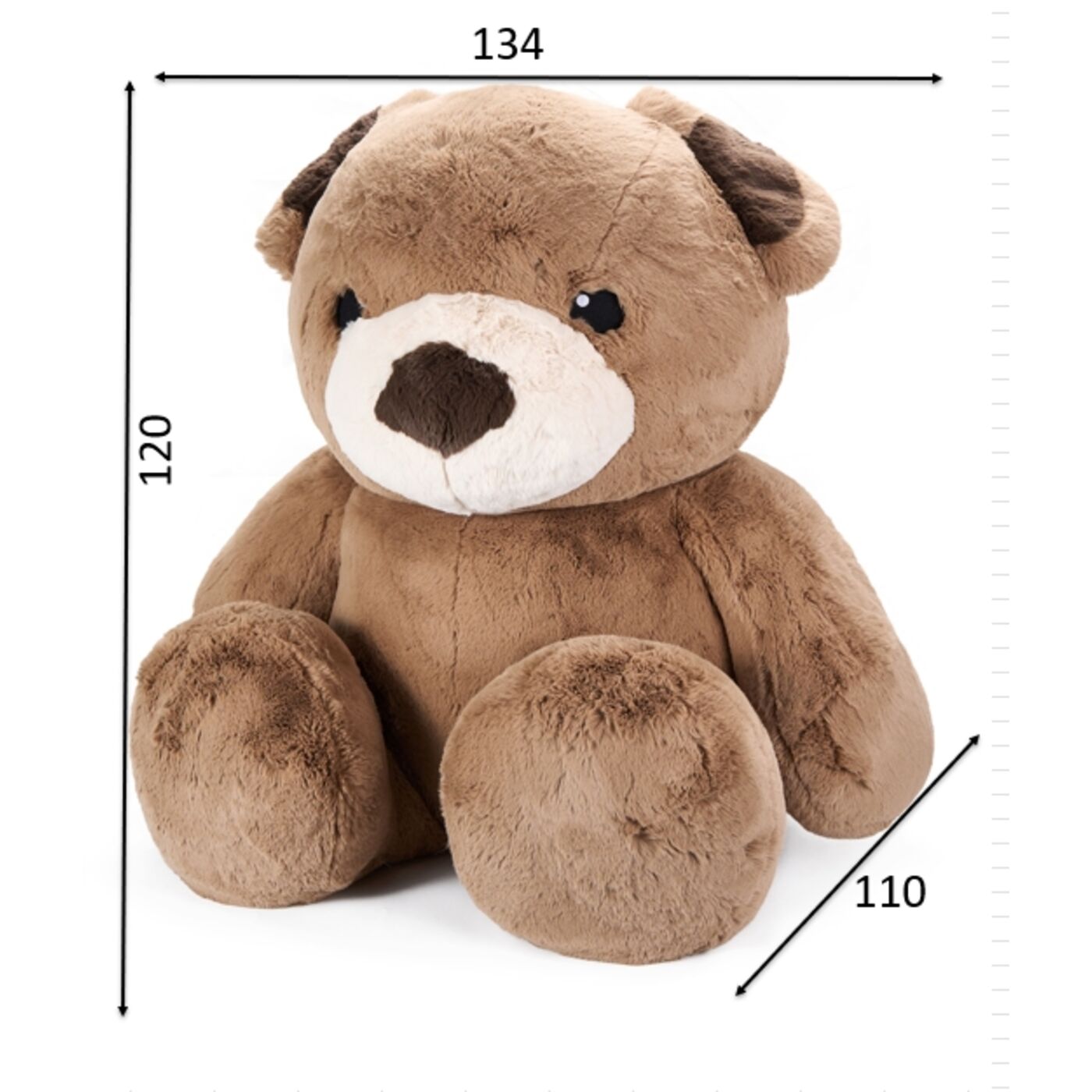 Фигура декоративная Teddy Bear Mika 115cm (2- part)