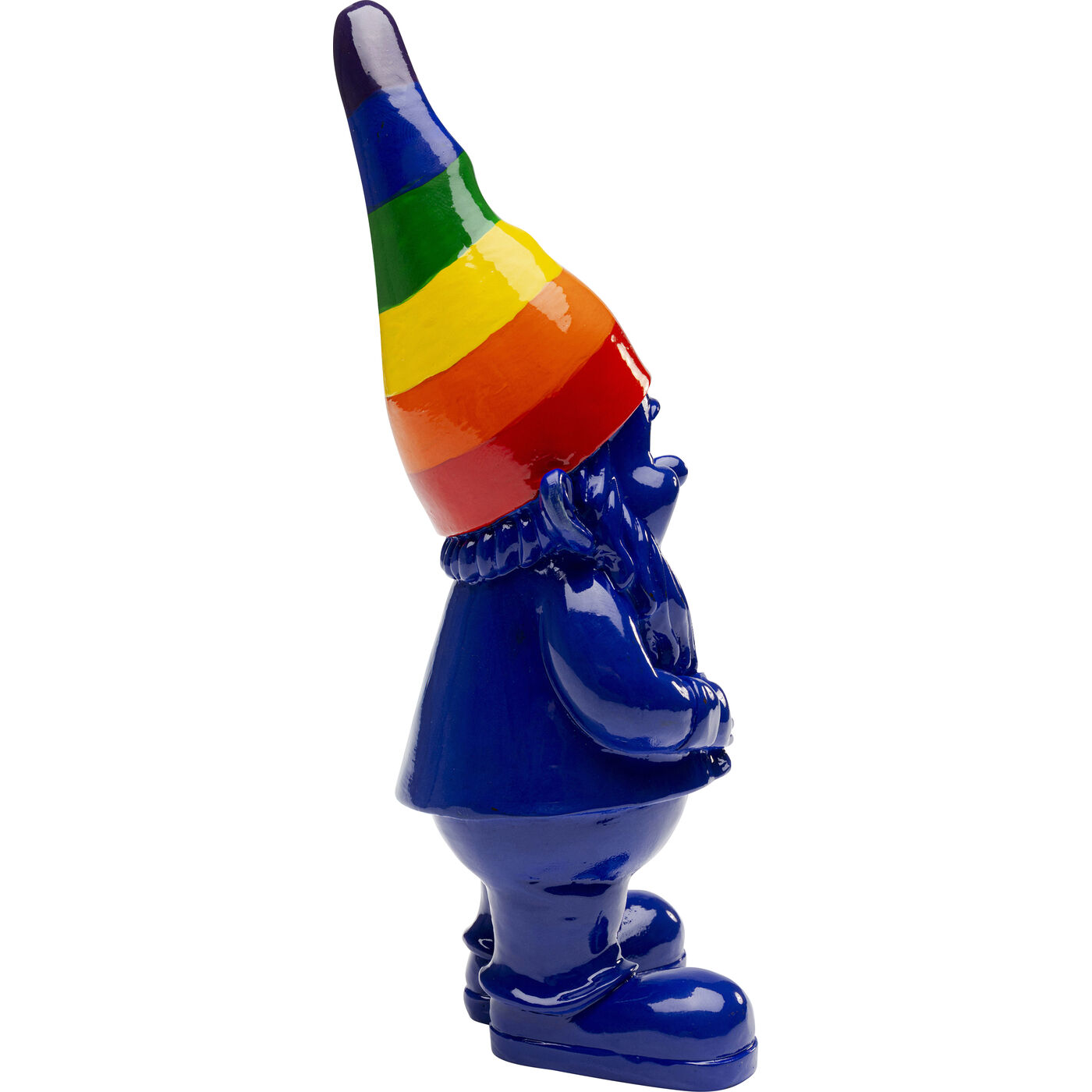 Фигура декоративная Gnome Standing Rainbow Blue 21cm