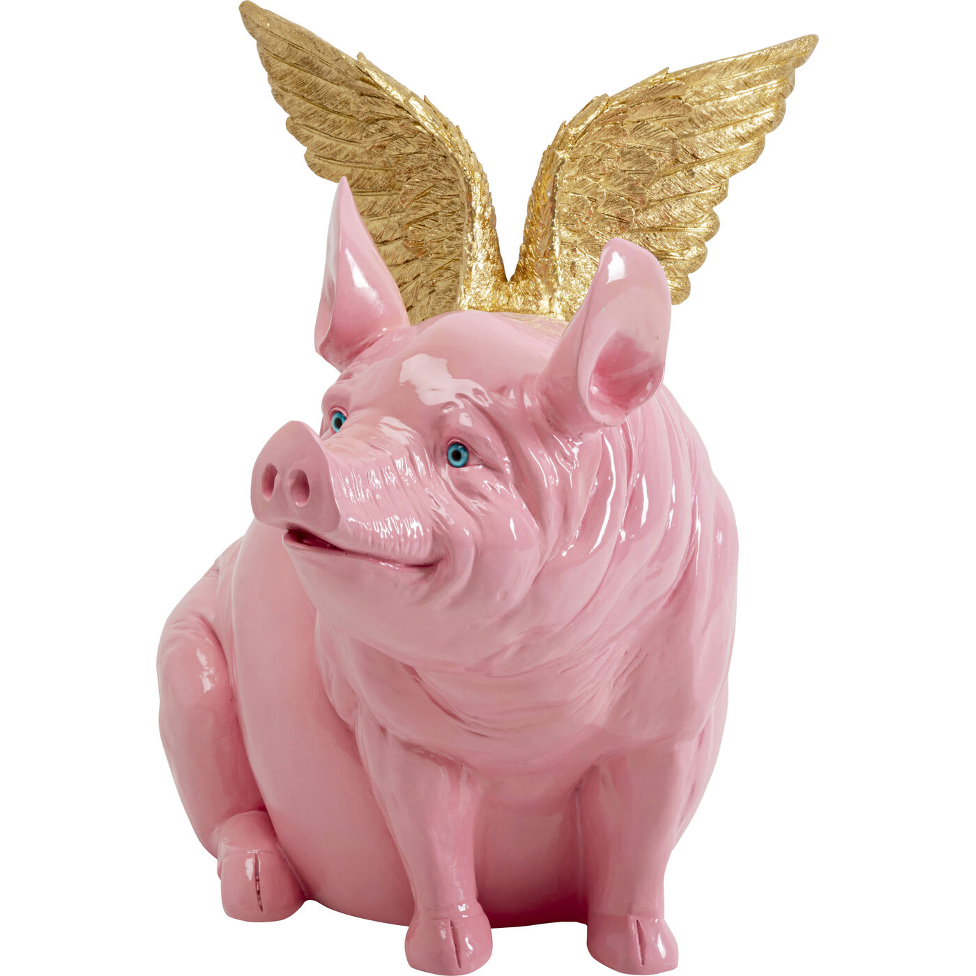 Фигура декоративная Flying Pig Pink 79cm