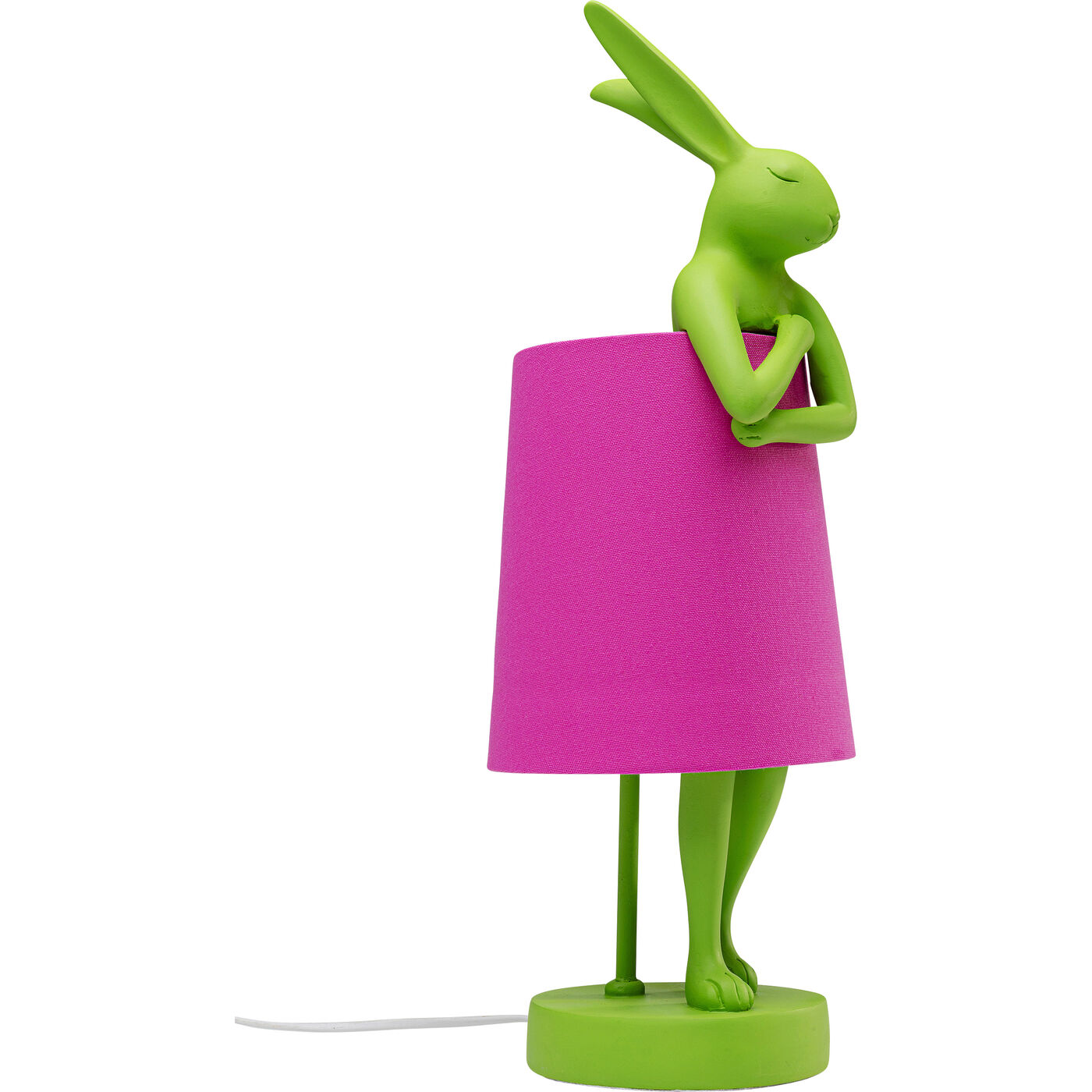 Светильник настольный Animal Rabbit Green/Pink 50cm