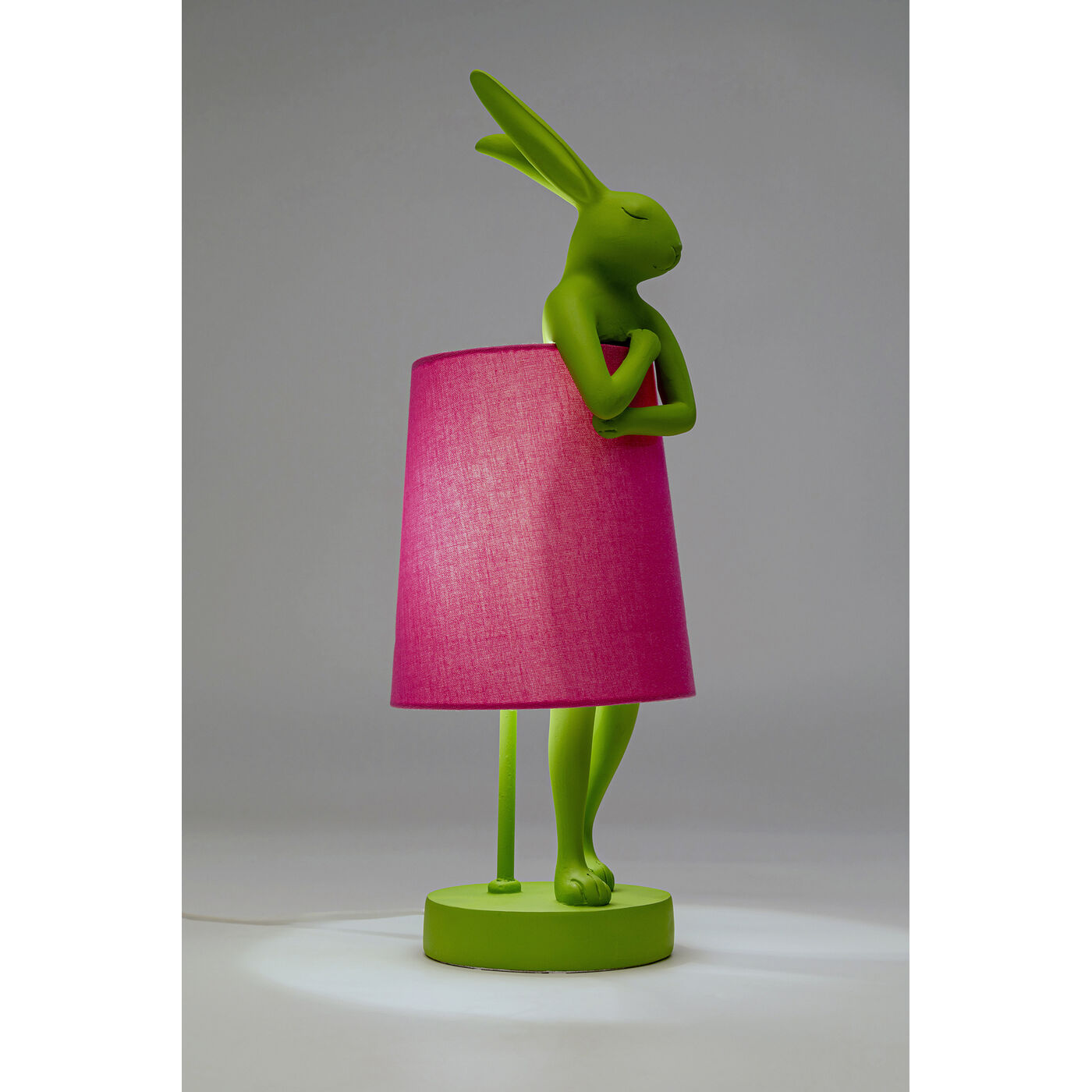 Светильник настольный Animal Rabbit Green/Pink 50cm