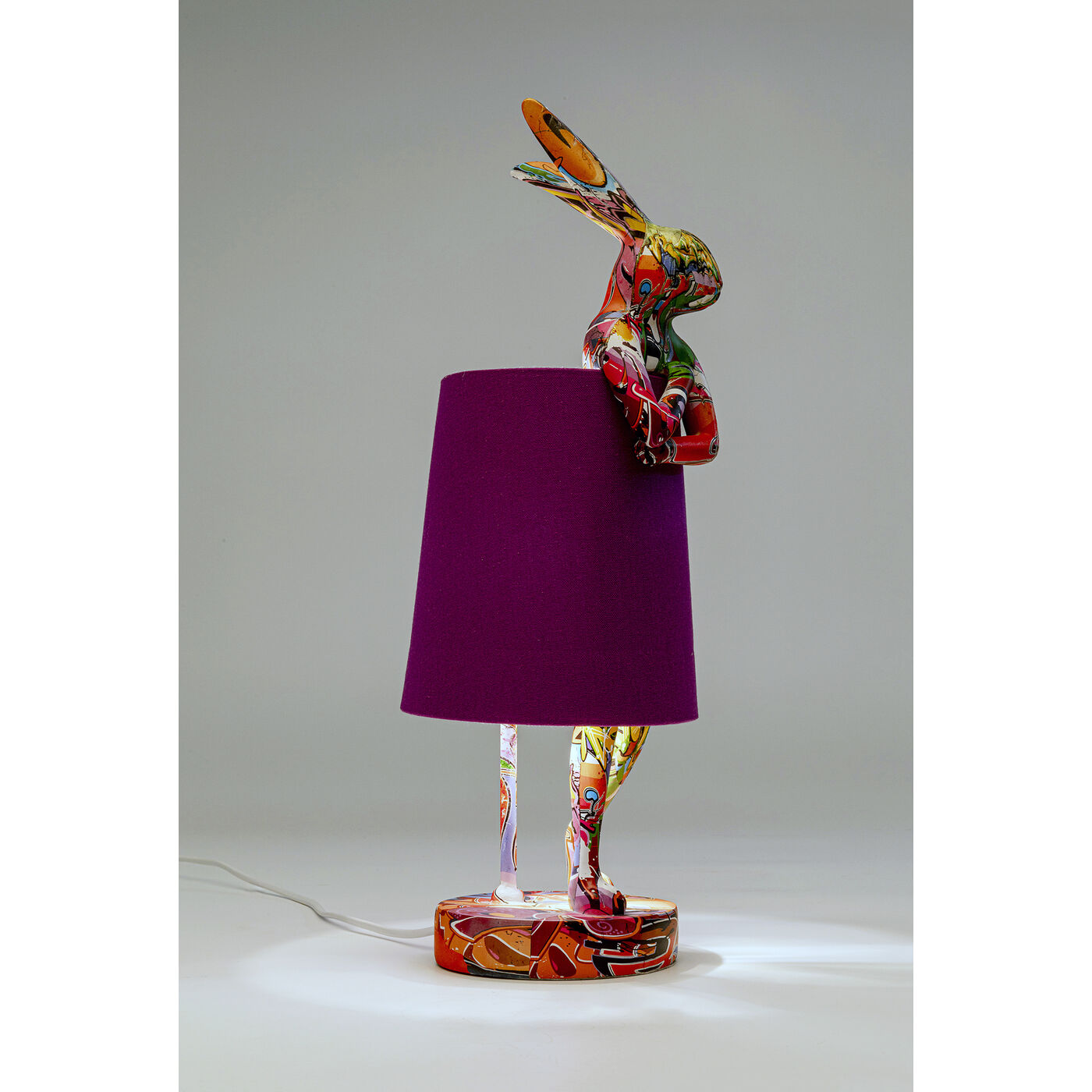 Светильник настольный Animal Rabbit Graffiti/Purple 50cm