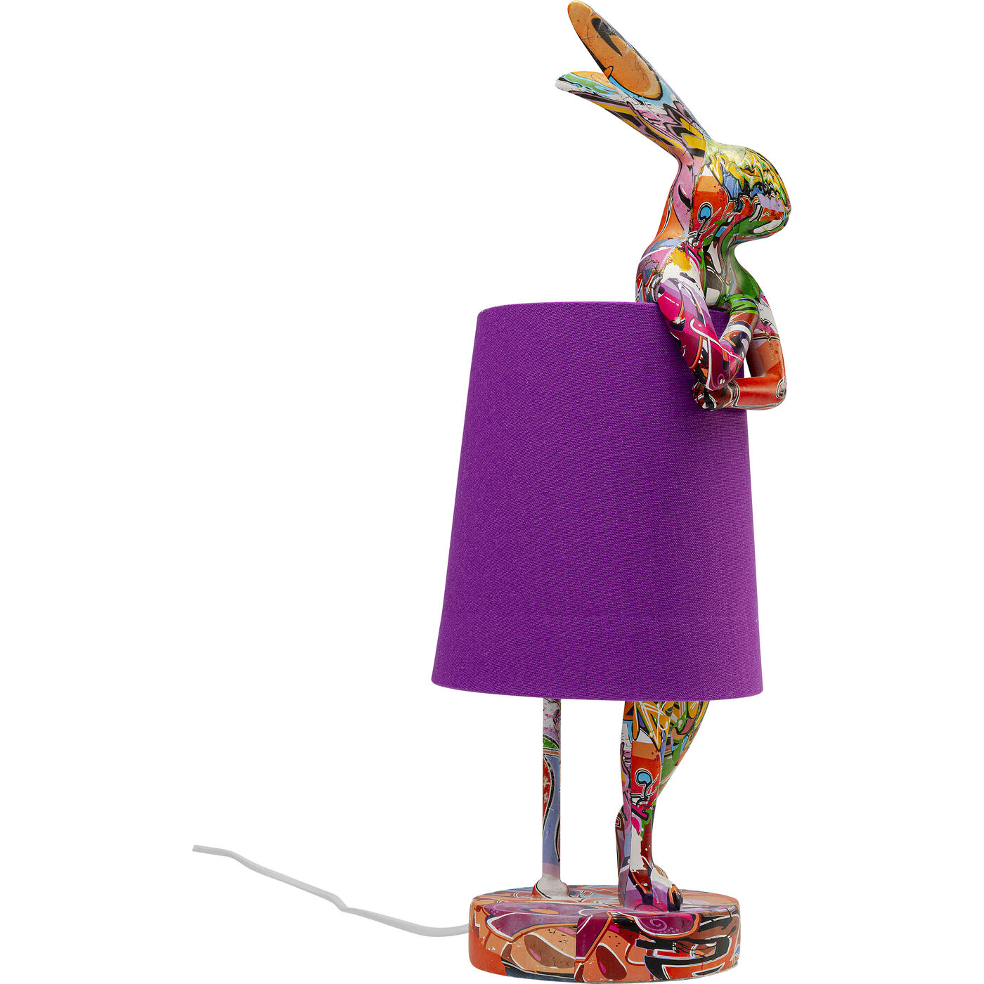 Светильник настольный Animal Rabbit Graffiti/Purple 50cm