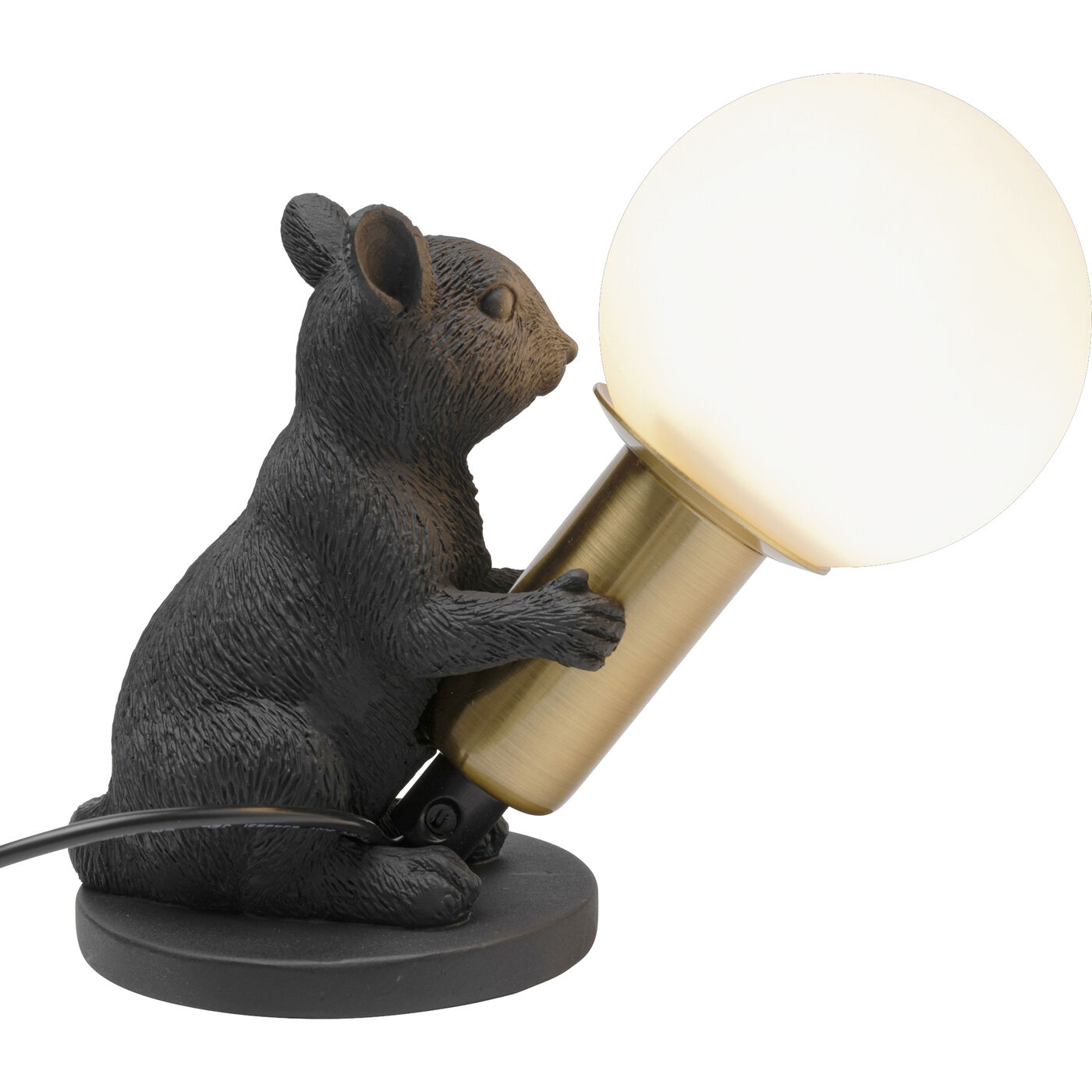 Светильник настольный Animal Chipmunk Black 12cm