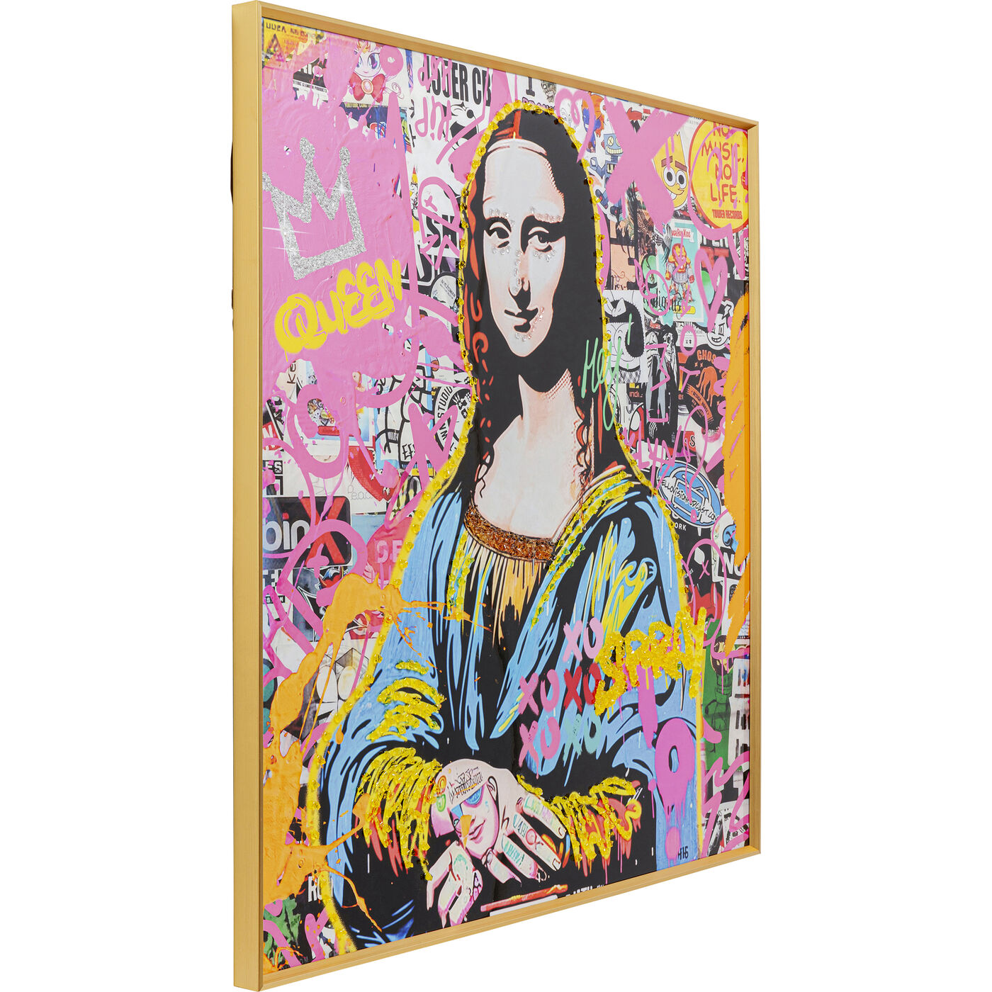 Картина La Viva Woman 100x100cm