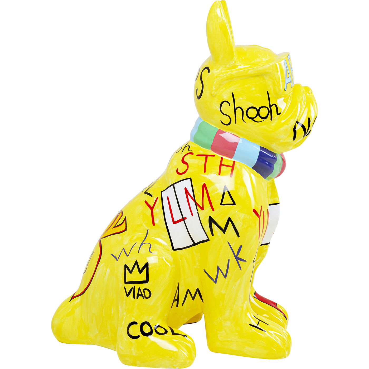 Фигура декоративная Graffiti Dog Yellow 122cm