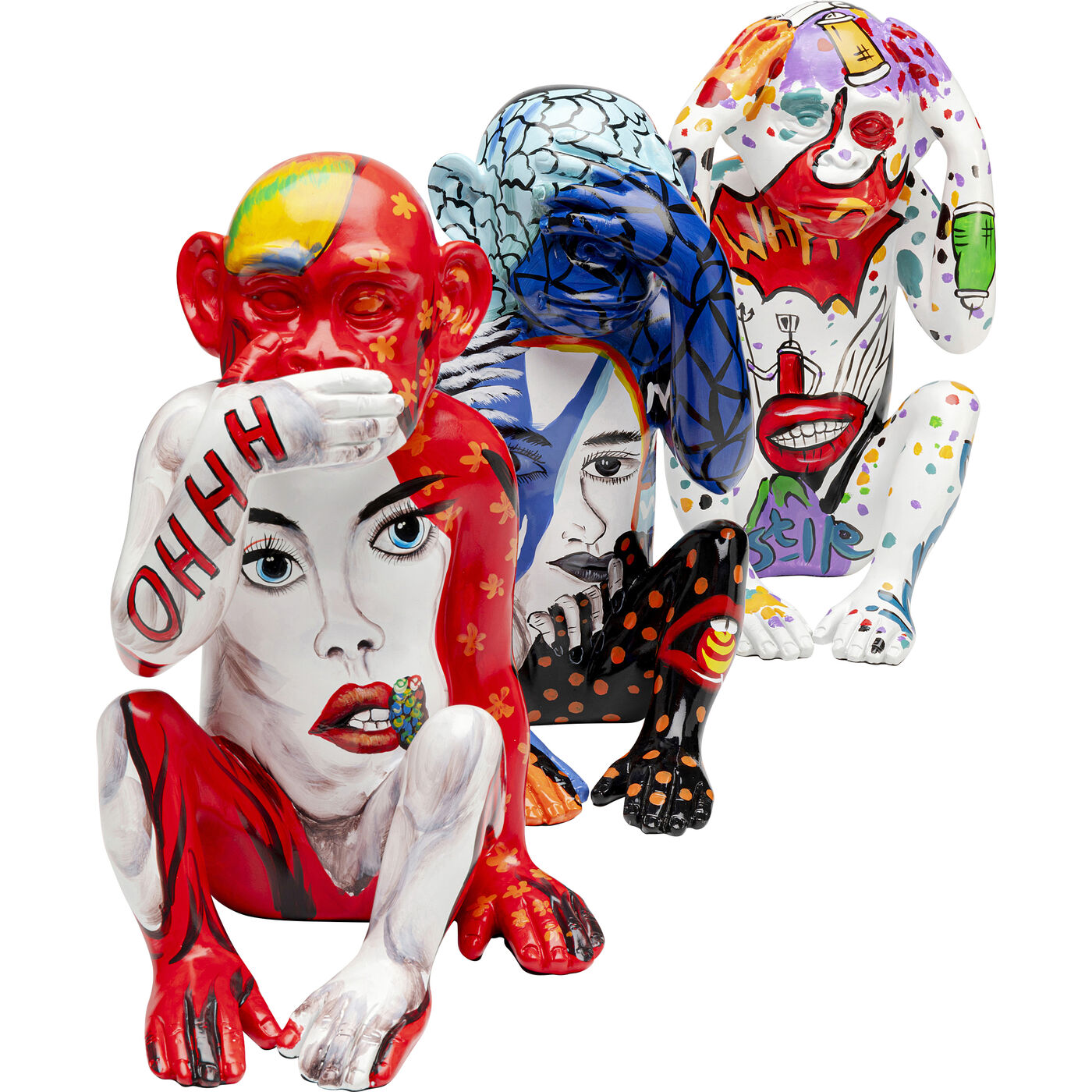 Фигура декоративная Graffiti Monkey 40cm