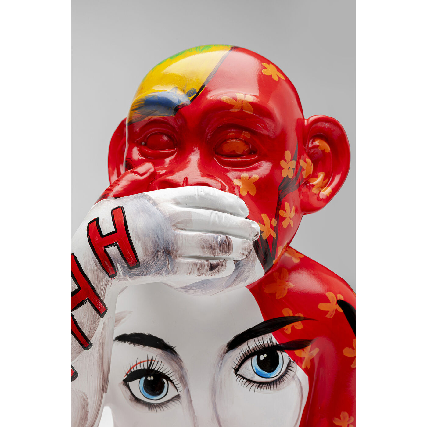 Фигура декоративная Graffiti Monkey Red 39cm