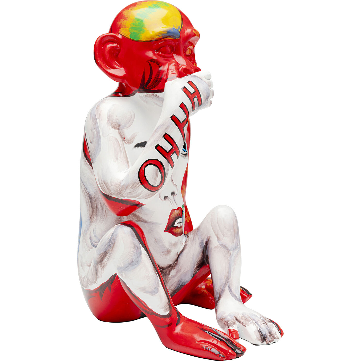 Фигура декоративная Graffiti Monkey Red 39cm