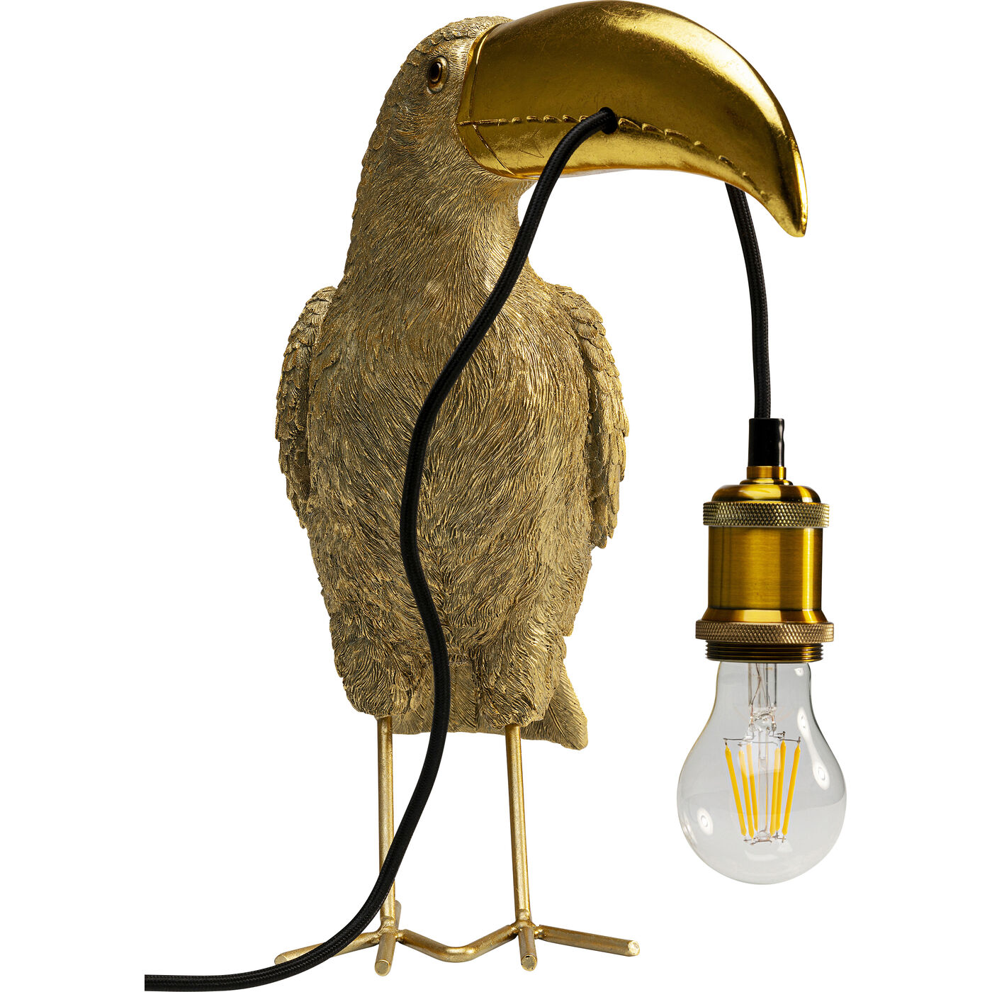 Светильник настольный Toucan Gold 42cm