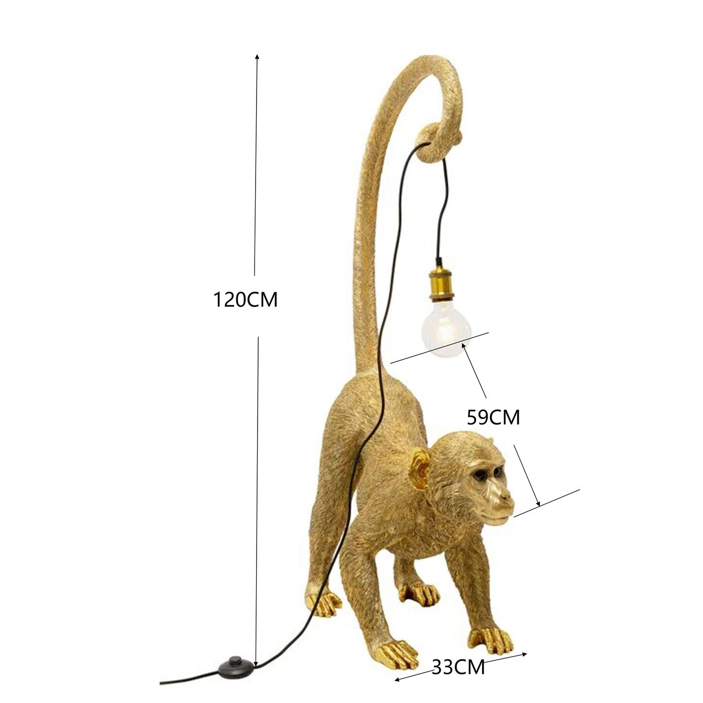 Светильник Monkey Dance 120cm