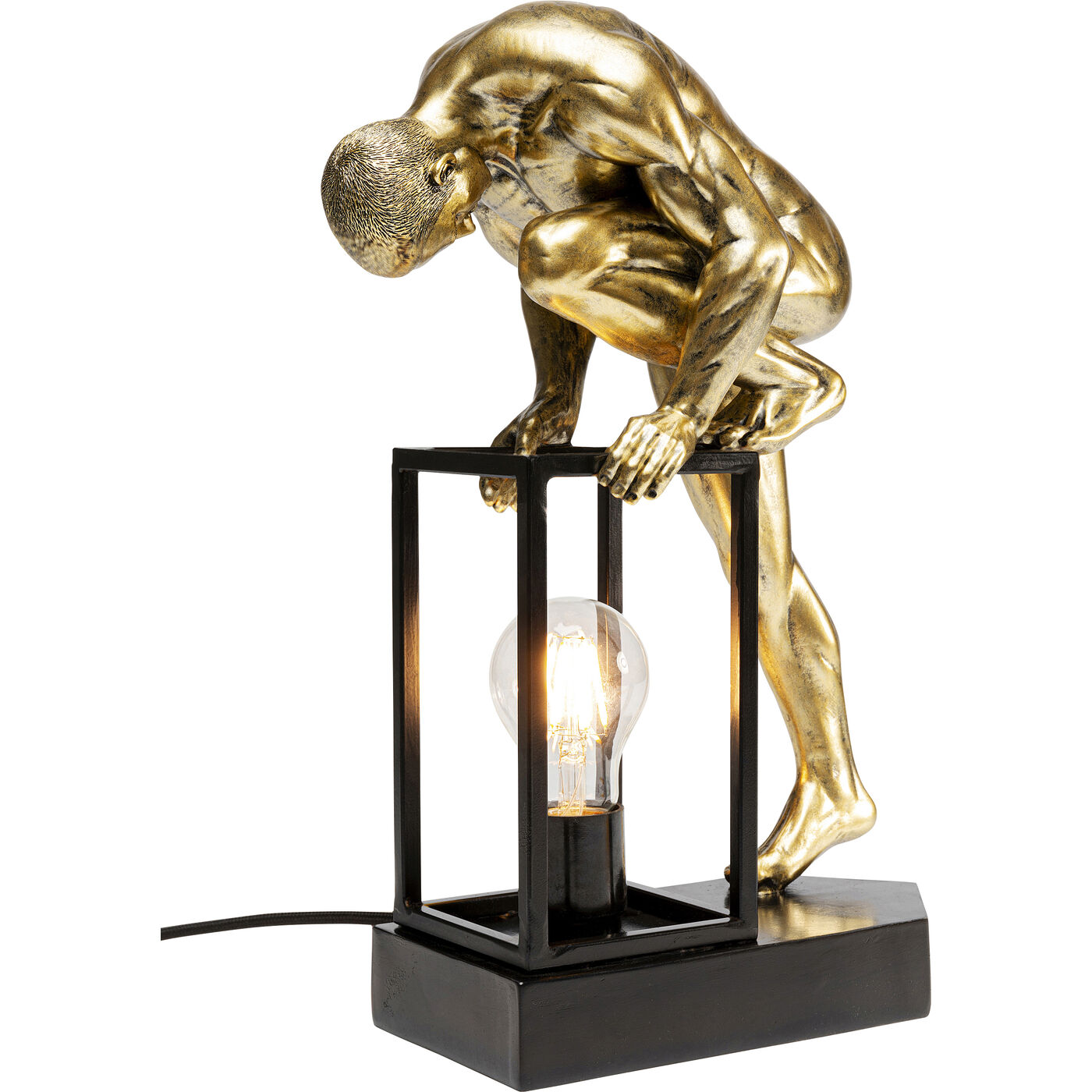 Светильник настольный Nude Man Streching 39cm