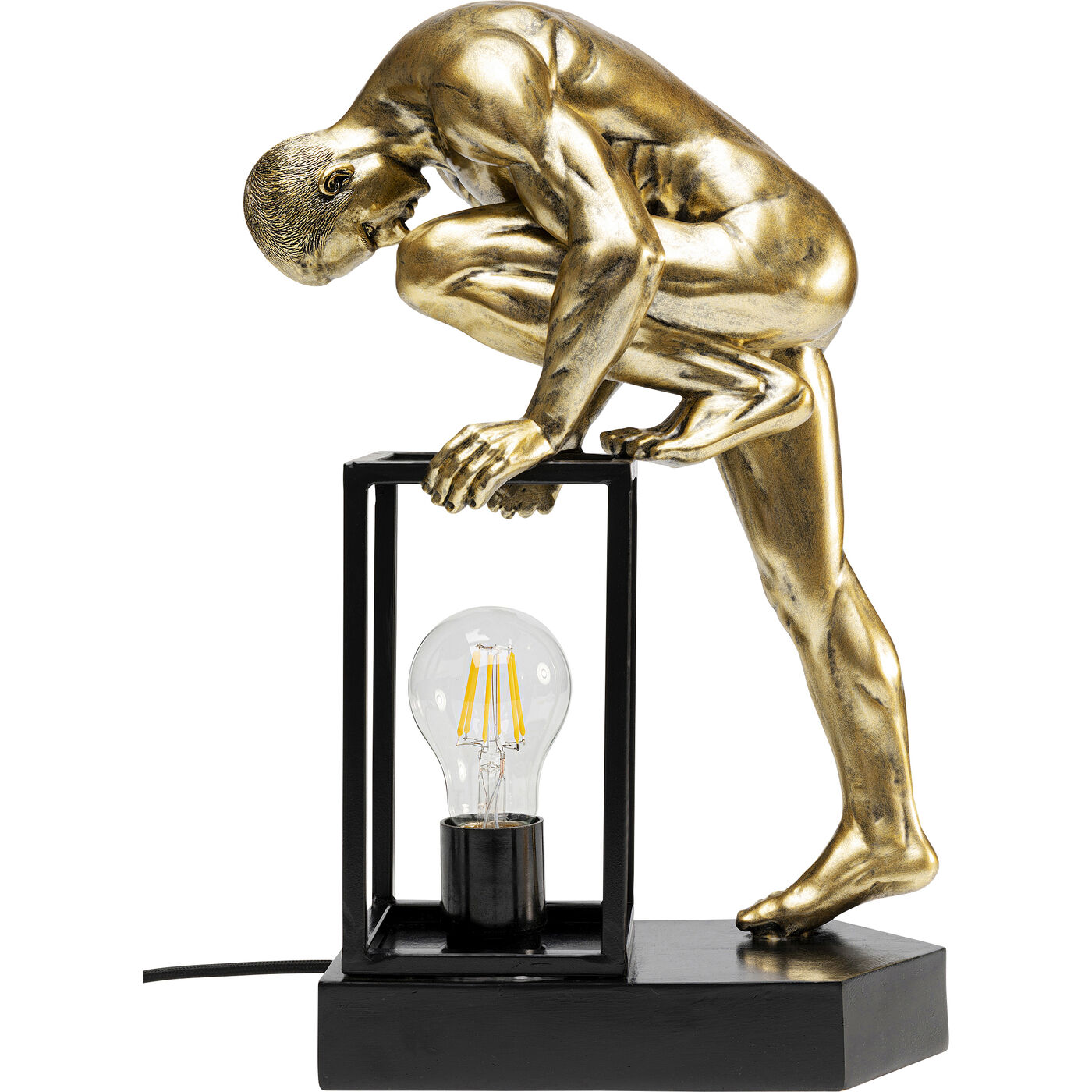Светильник настольный Nude Man Streching 39cm