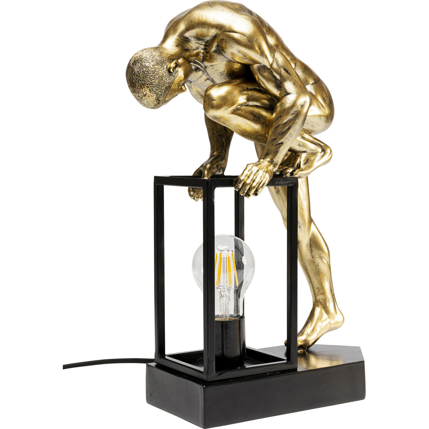 Светильник настольный Nude Man Streching 39cm