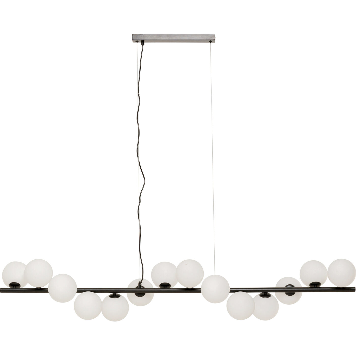 Светильник подвесной Scala Balls Black 150cm