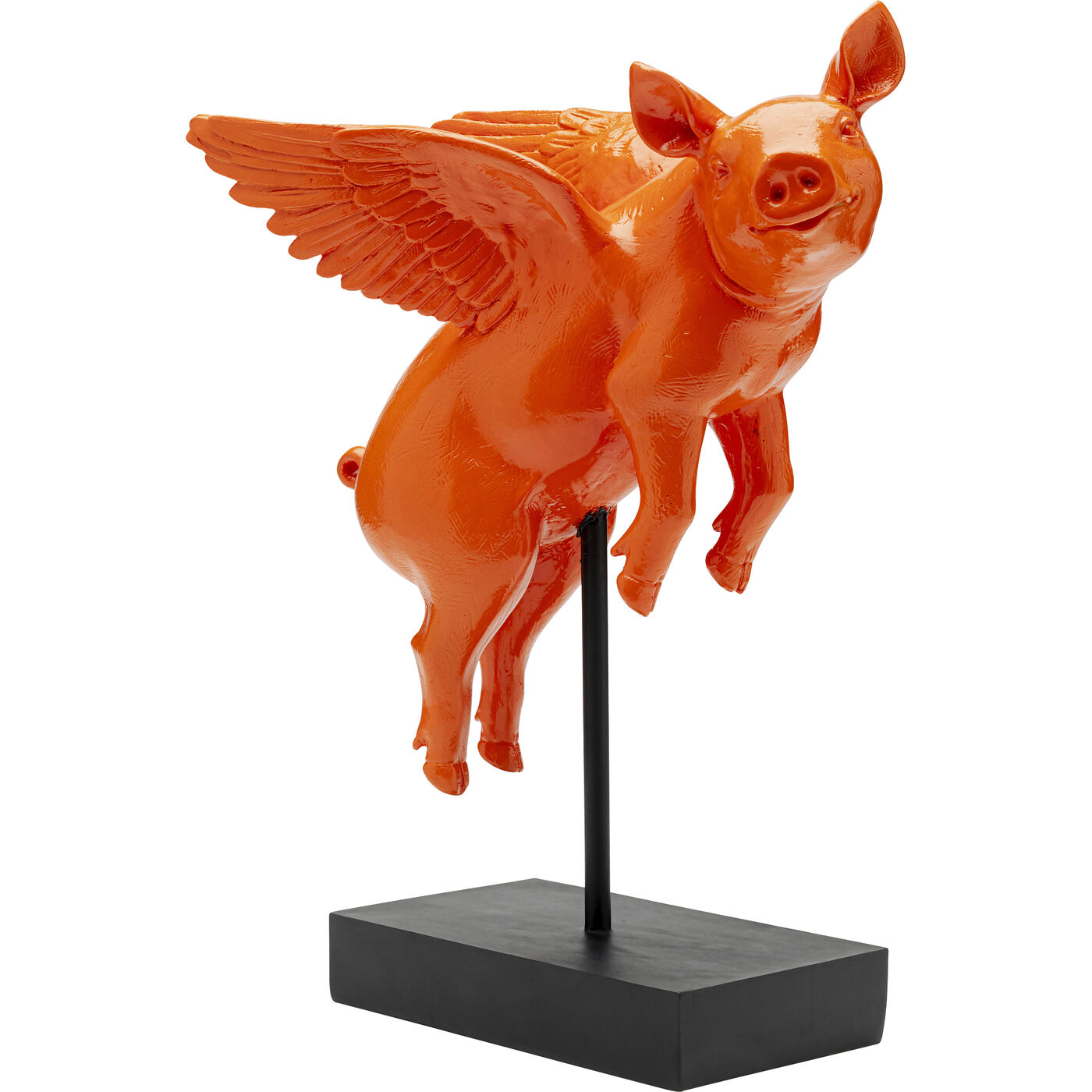 Фигура декоративная Flying Pig Orange 29cm