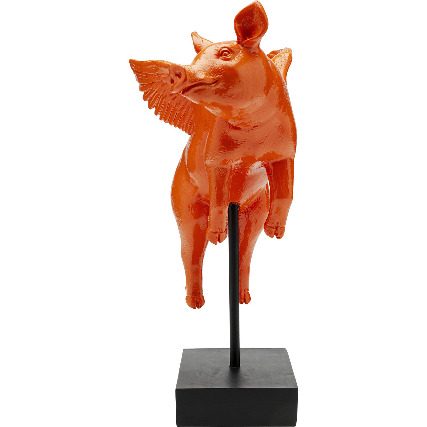 Фигура декоративная Flying Pig Orange 29cm