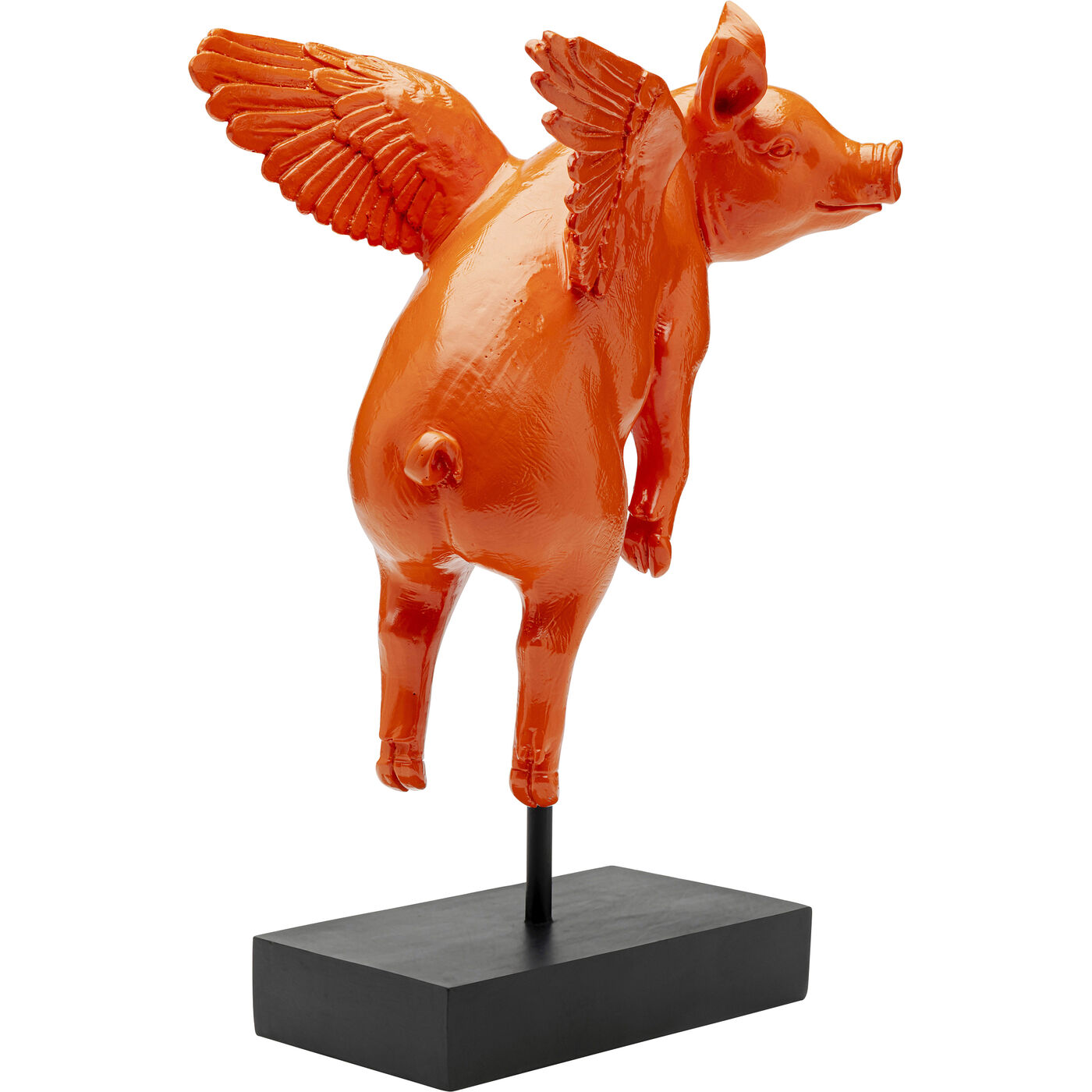 Фигура декоративная Flying Pig Orange 29cm