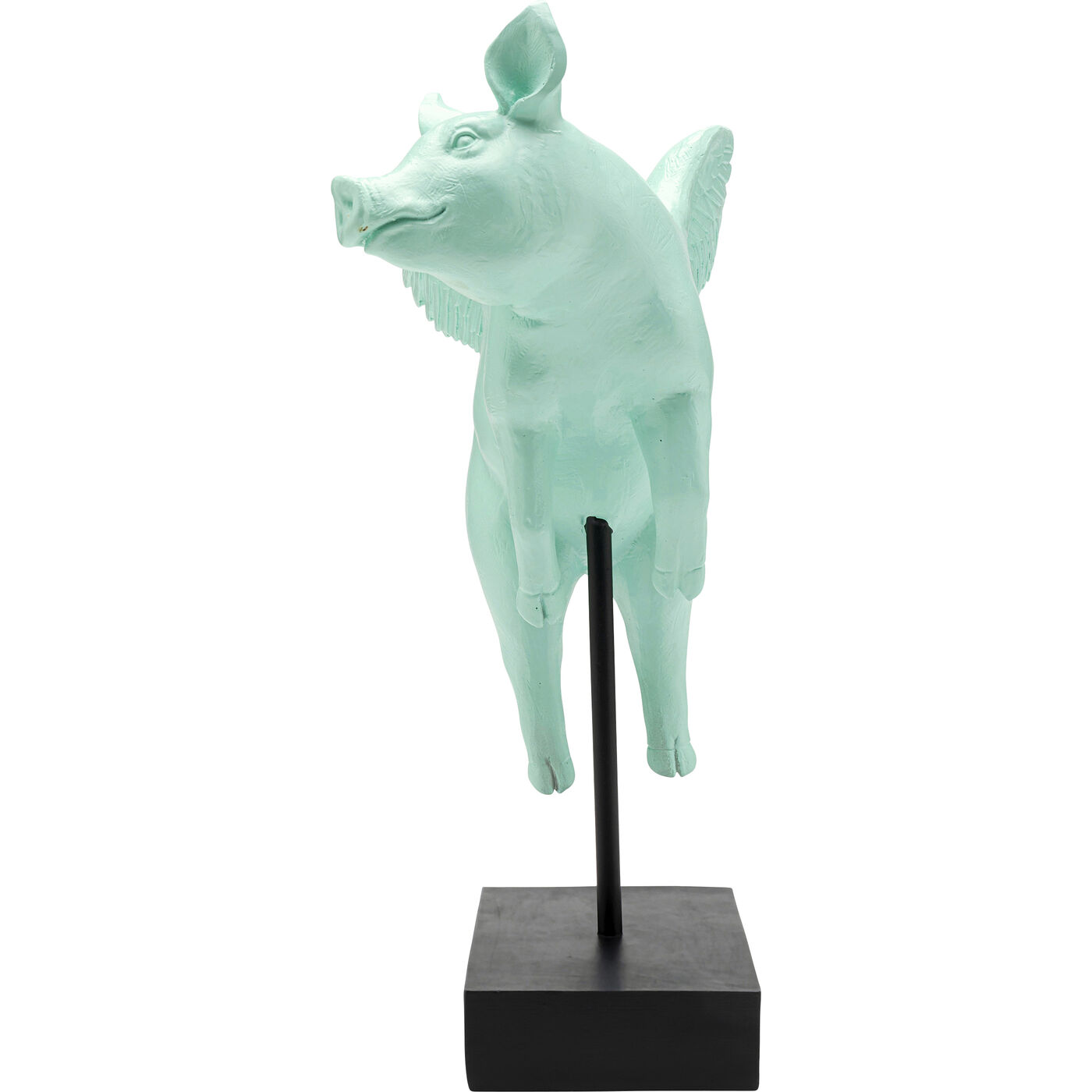 Фигура декоративная Flying Pig Turquoise 29cm