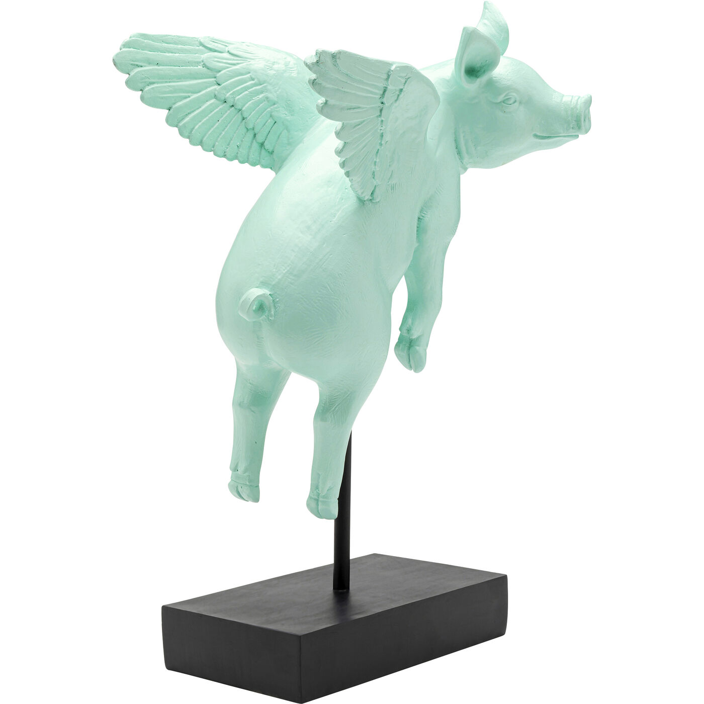 Фигура декоративная Flying Pig Turquoise 29cm