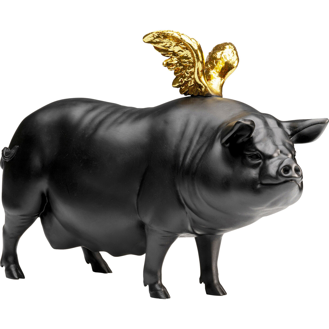 Фигура декоративная Flyin Pig Black 21cm