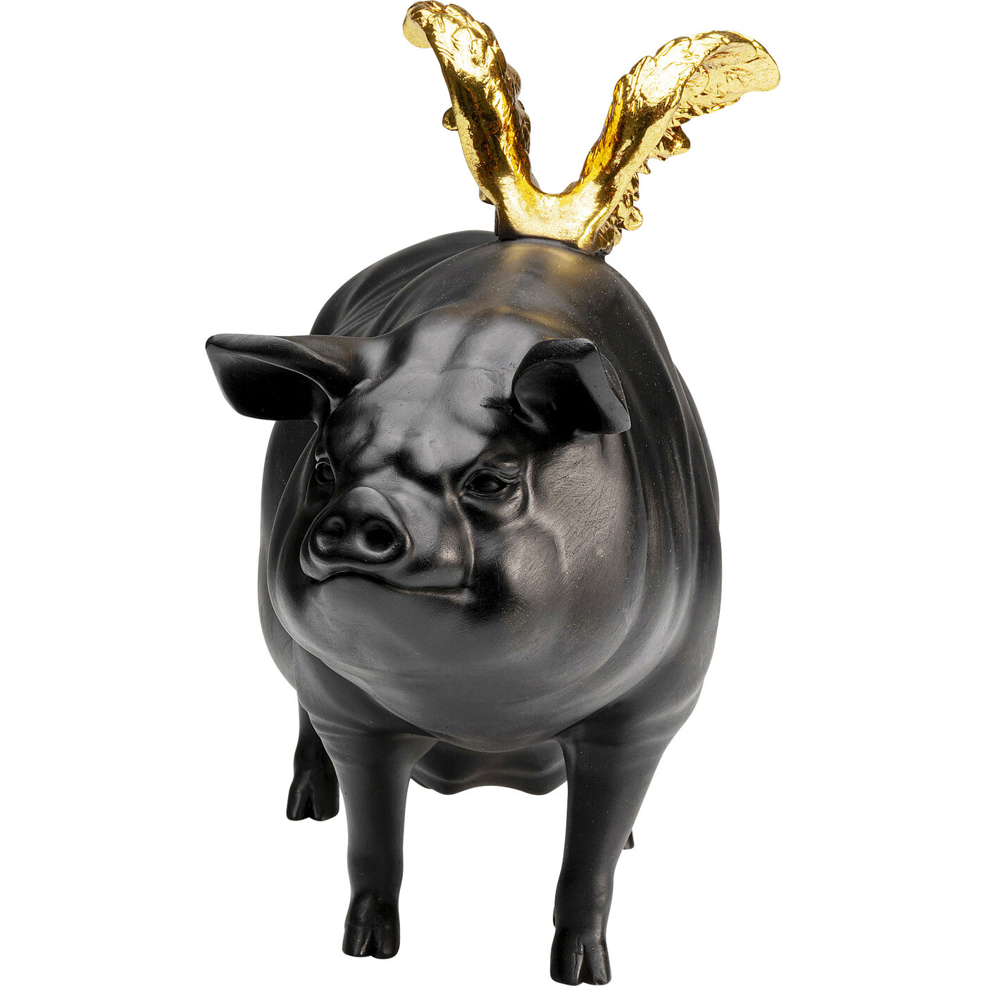 Фигура декоративная Flyin Pig Black 21cm