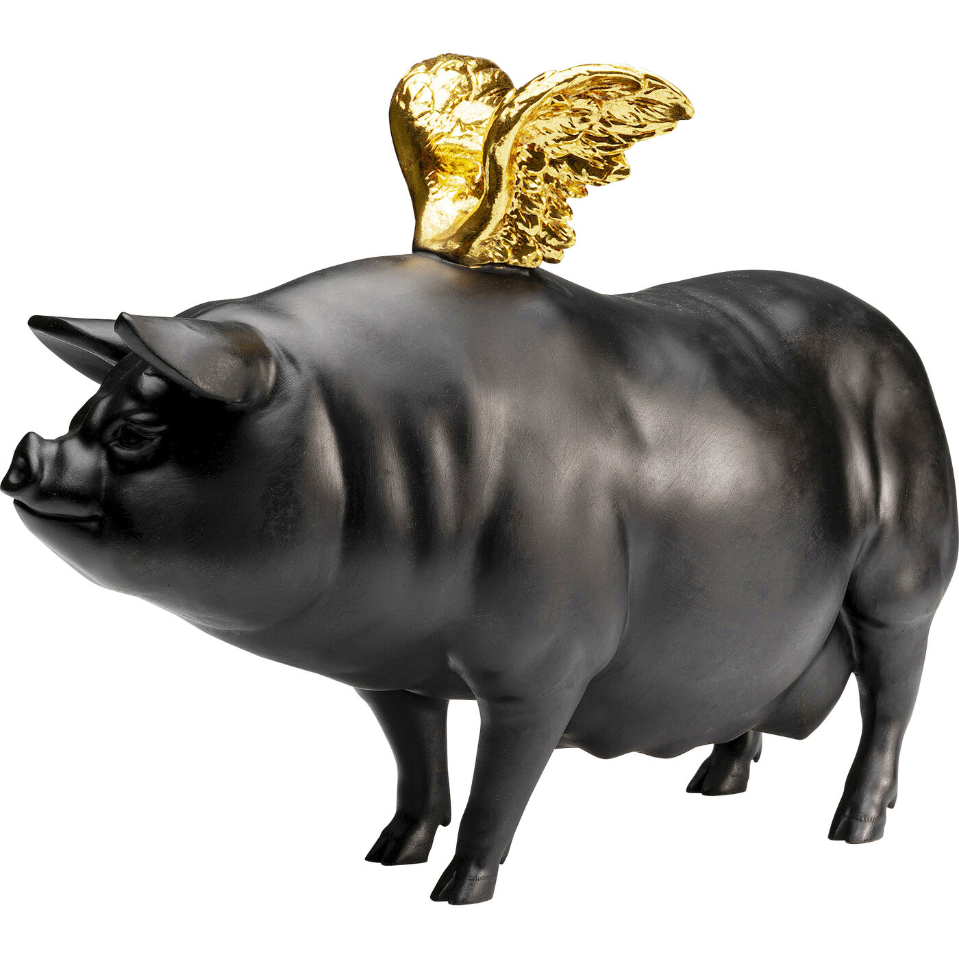 Фигура декоративная Flyin Pig Black 21cm