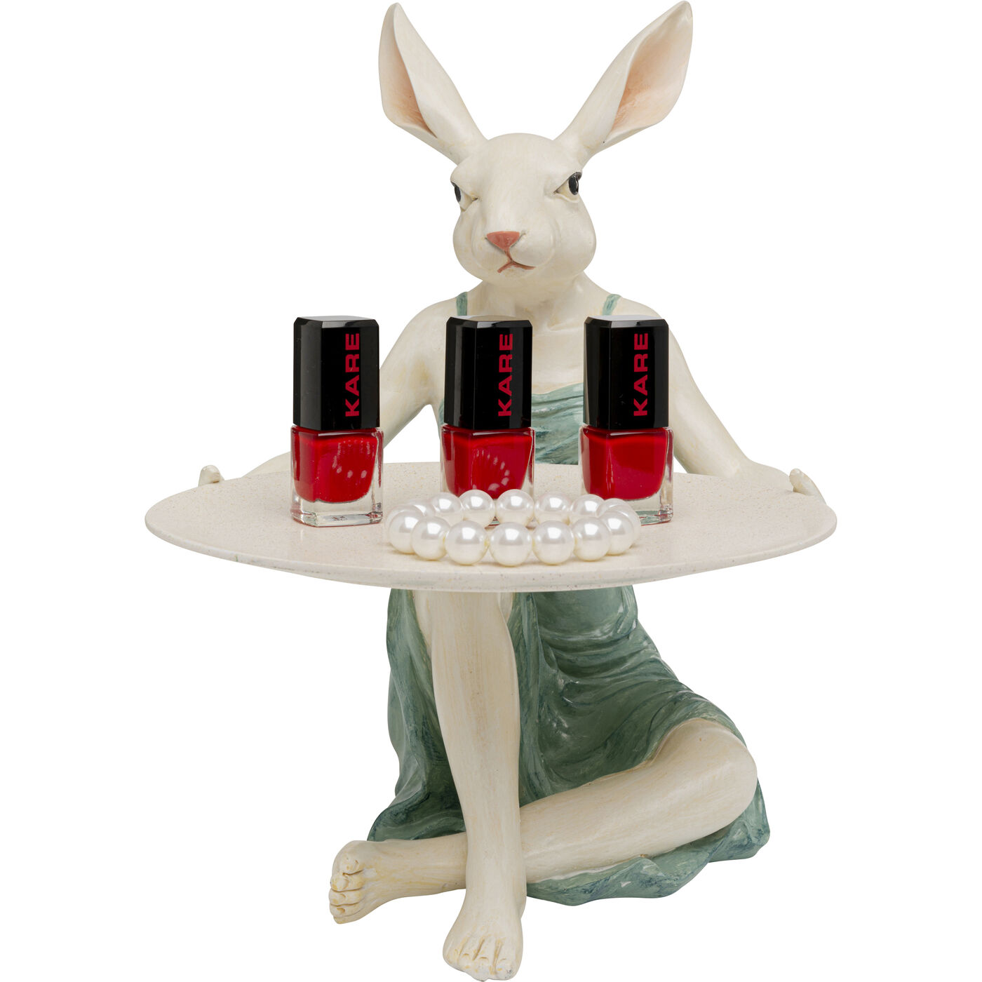 Фигура декоративная Lady Rabbit Tray 29cm