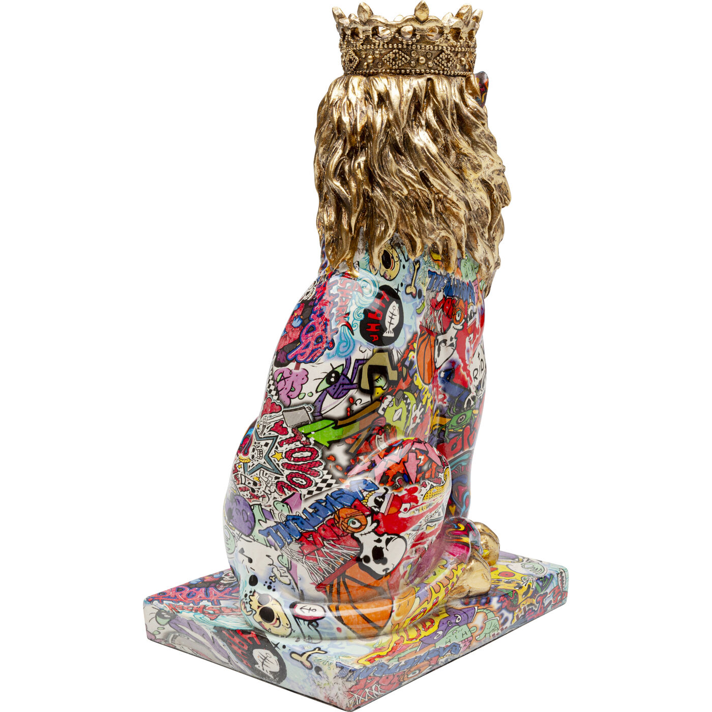 Фигура декоративная Graffiti King Lion 29cm