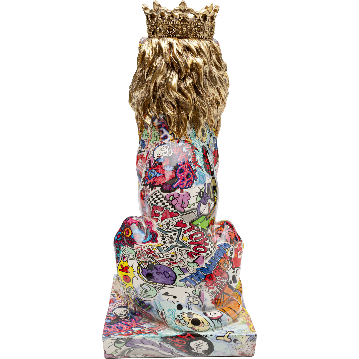 Фигура декоративная Graffiti King Lion 29cm