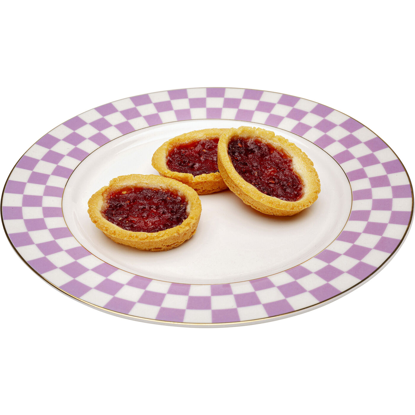 Тарелка Harlequin Purple Ø21cm