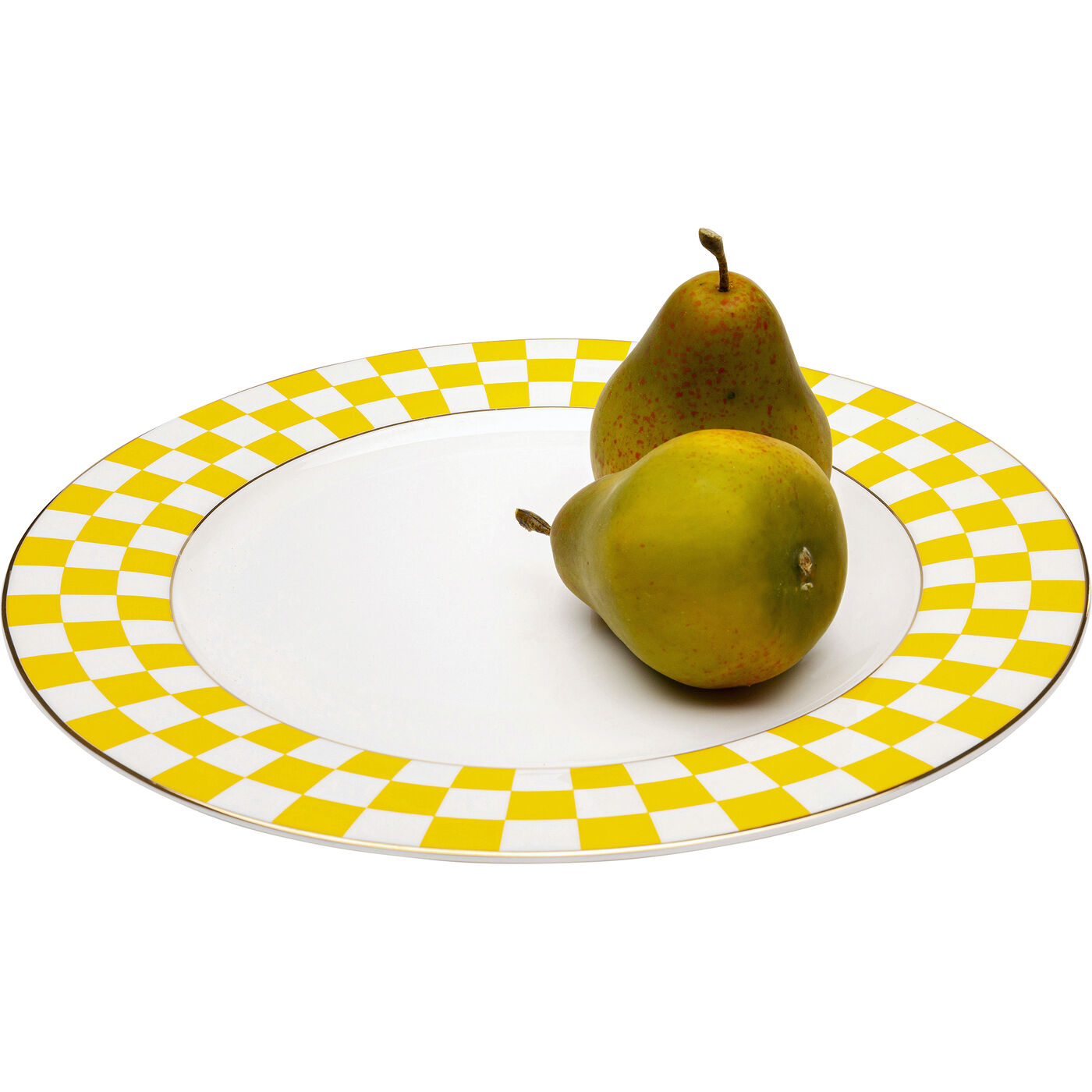 Тарелка Harlequin Yellow Ø27cm