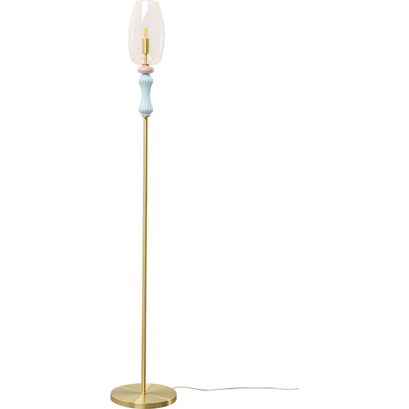 Светильник напольный Allegra Gold 165cm