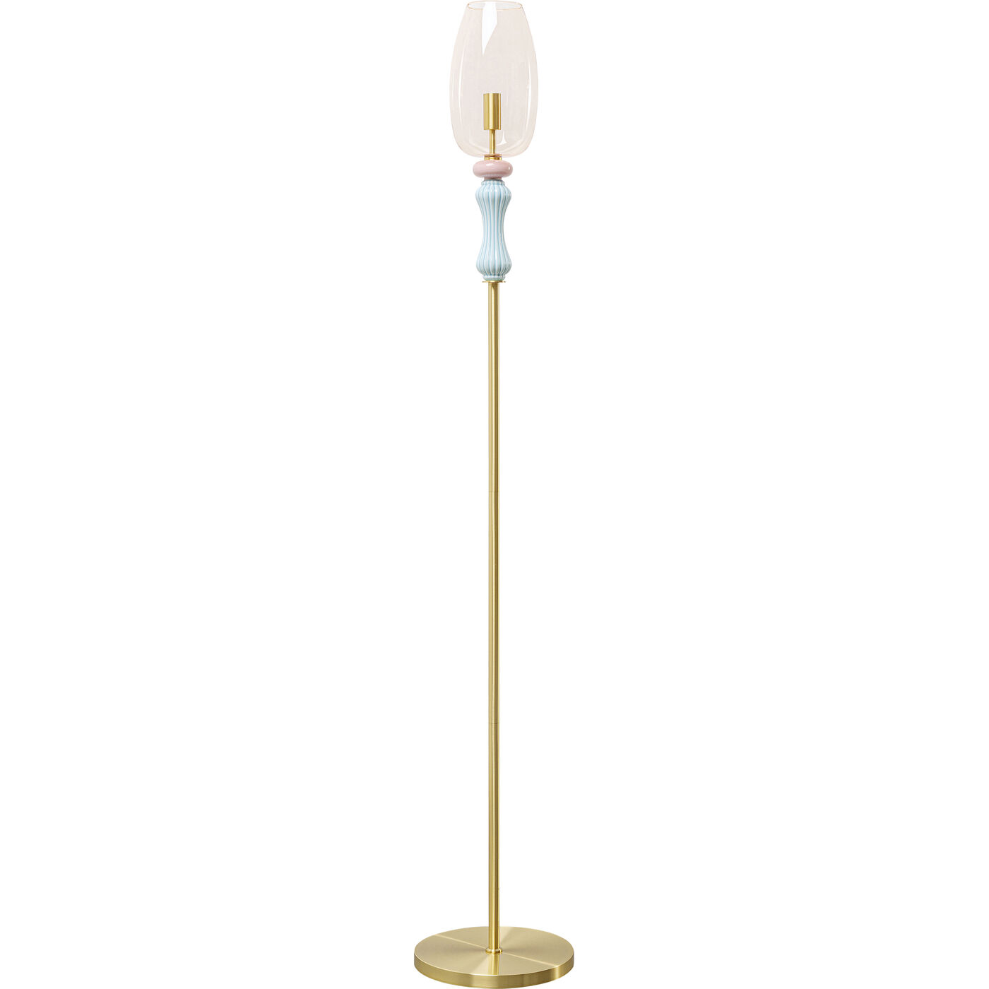 Светильник напольный Allegra Gold 165cm