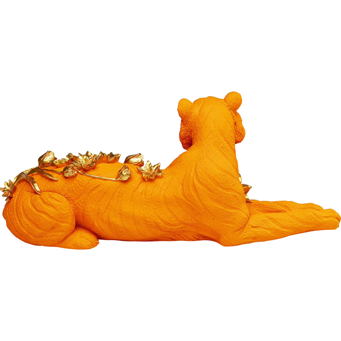 Фигура декоративная Flower Leoard Orange 26cm